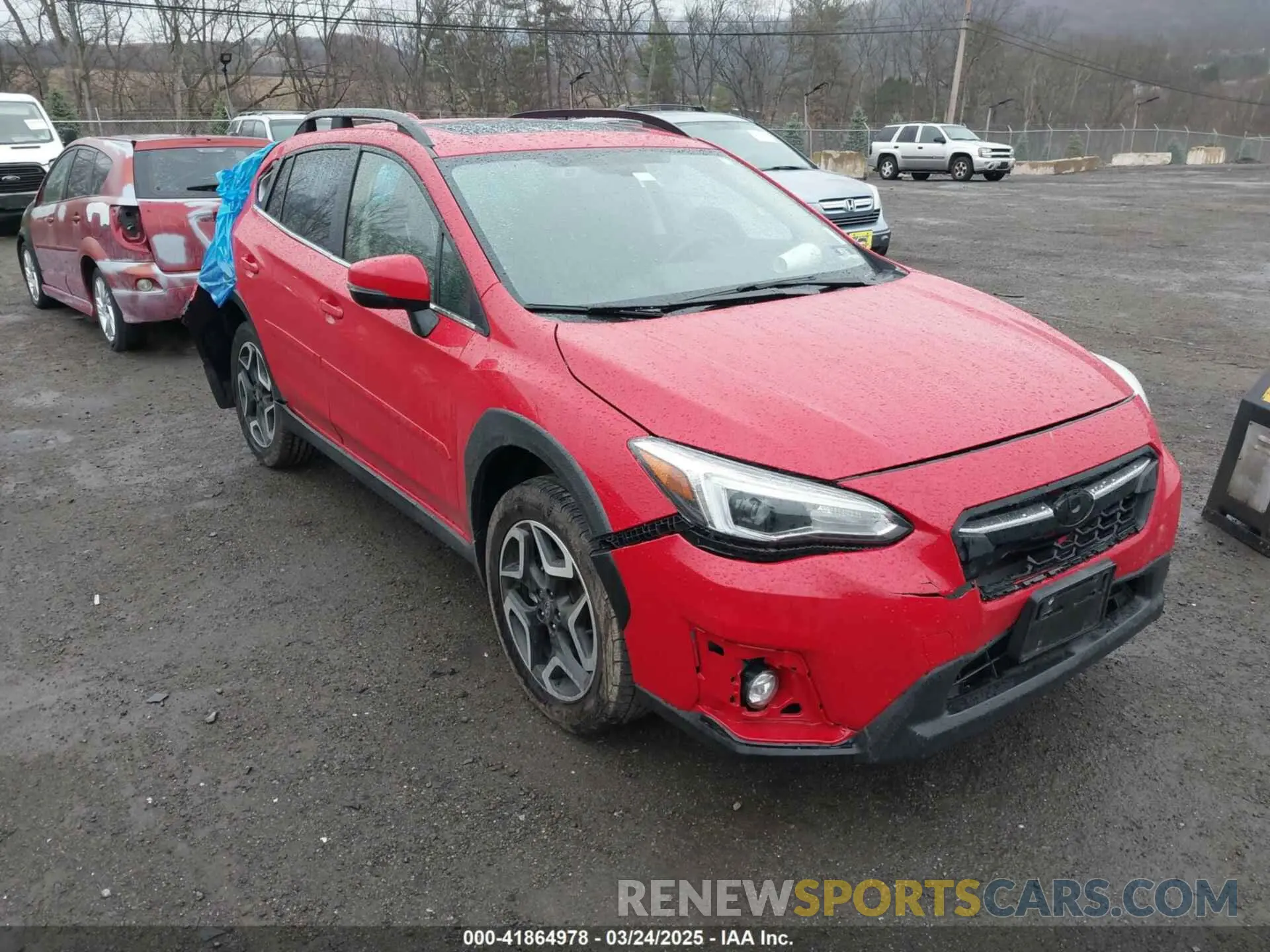 1 fotografías del automóvil dañado JF2GTANC4LH208873 SUBARU CROSSTREK 2020