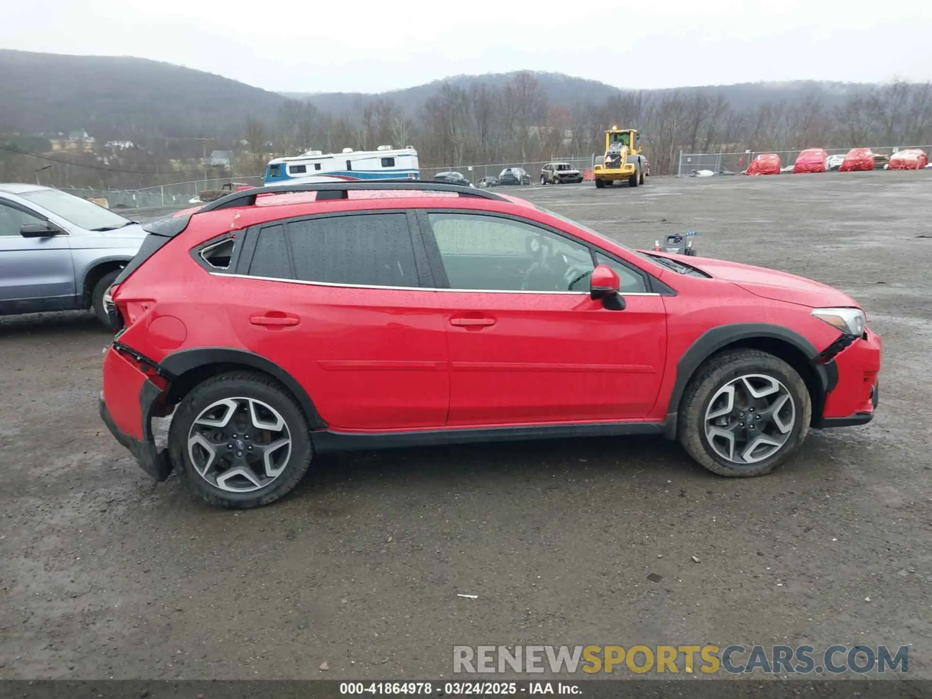13 fotografías del automóvil dañado JF2GTANC4LH208873 SUBARU CROSSTREK 2020