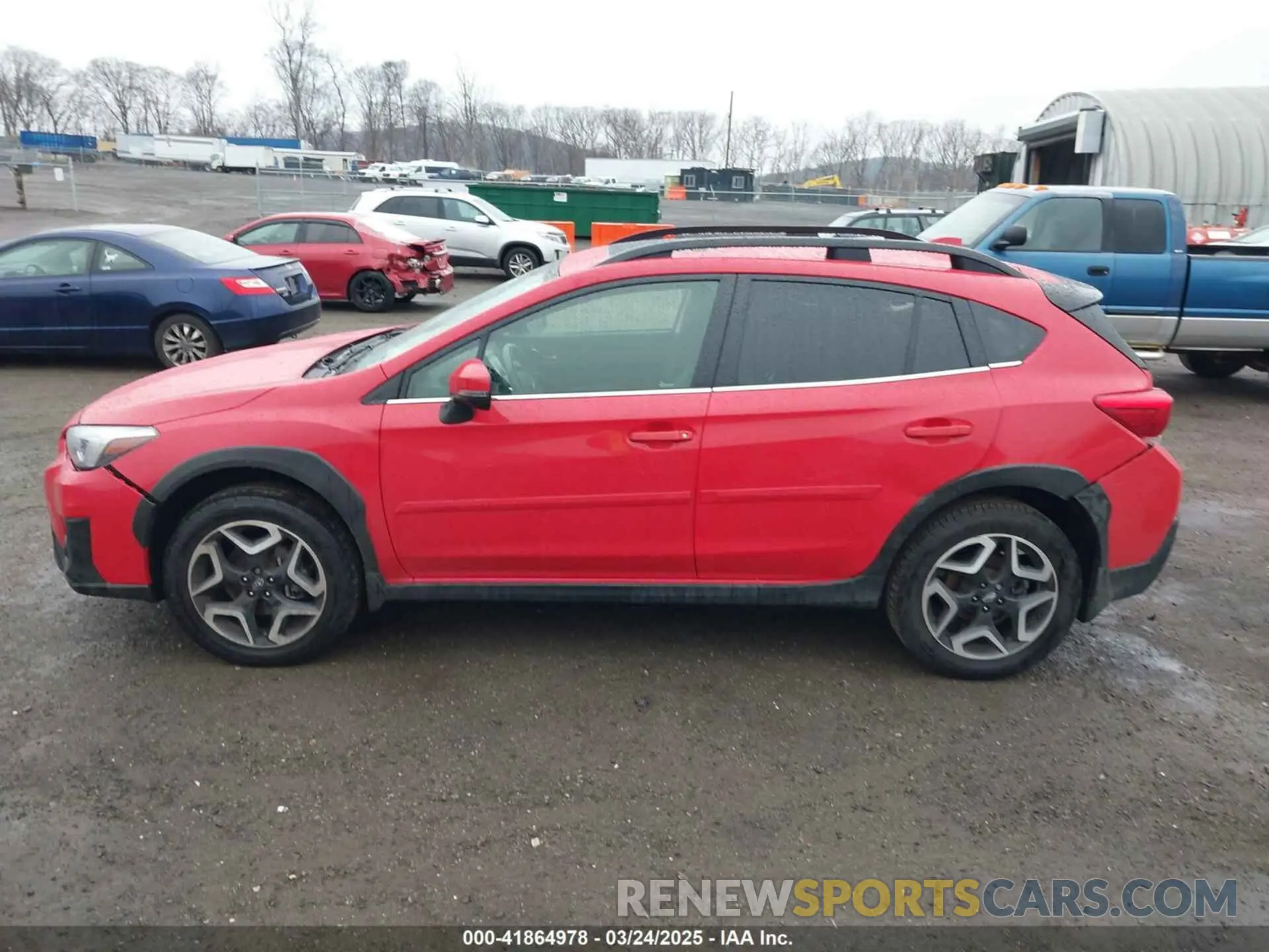 14 fotografías del automóvil dañado JF2GTANC4LH208873 SUBARU CROSSTREK 2020