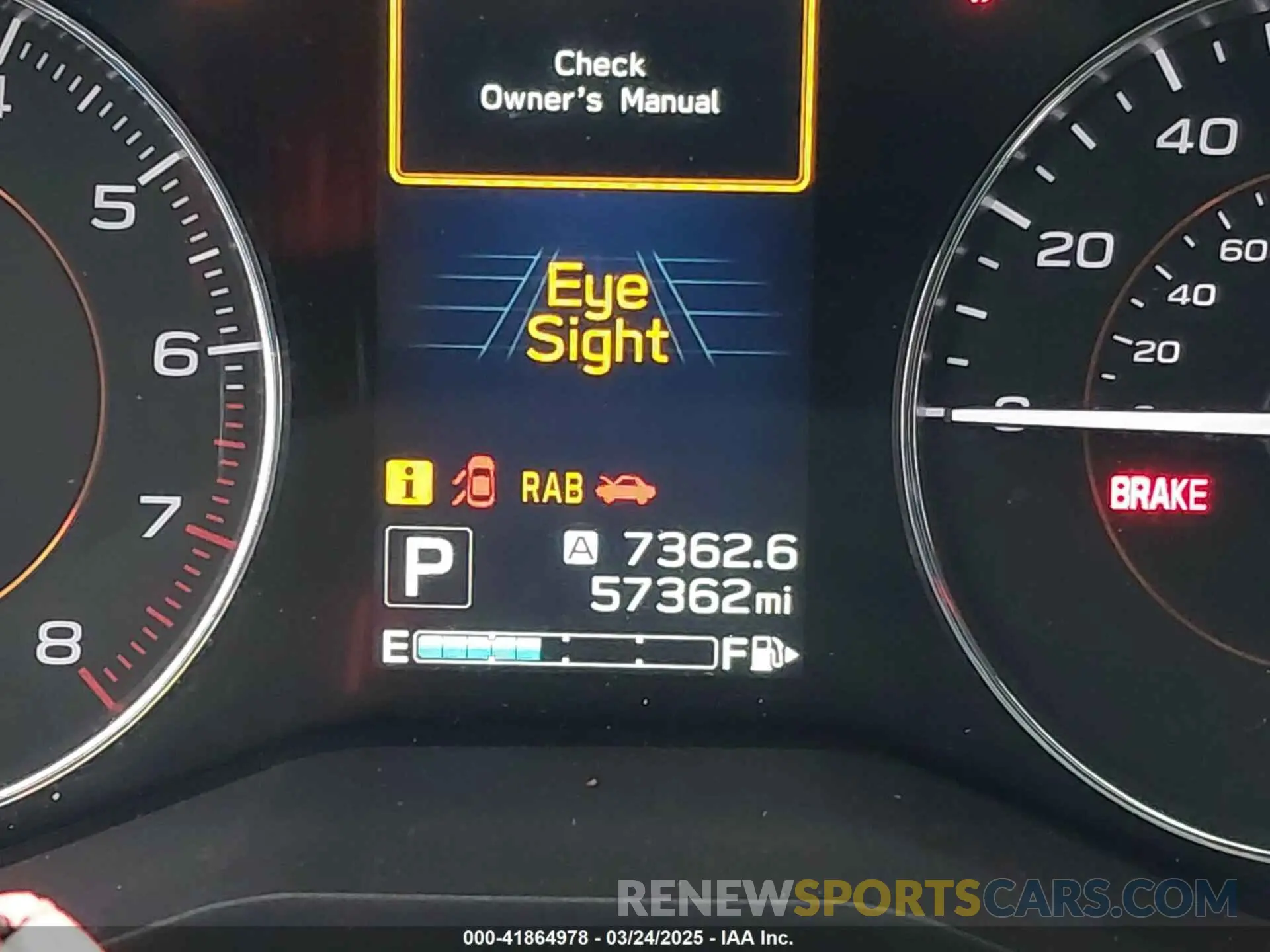 15 fotografías del automóvil dañado JF2GTANC4LH208873 SUBARU CROSSTREK 2020