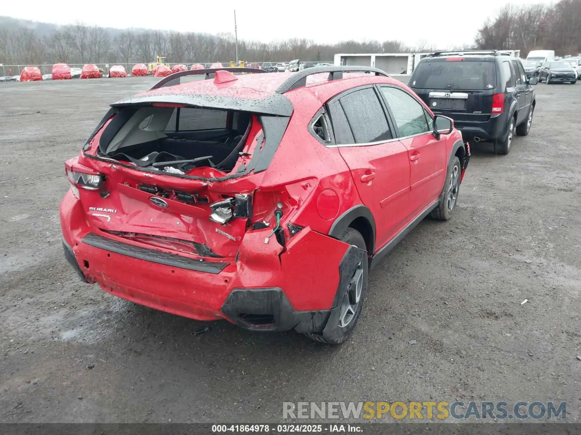 4 fotografías del automóvil dañado JF2GTANC4LH208873 SUBARU CROSSTREK 2020