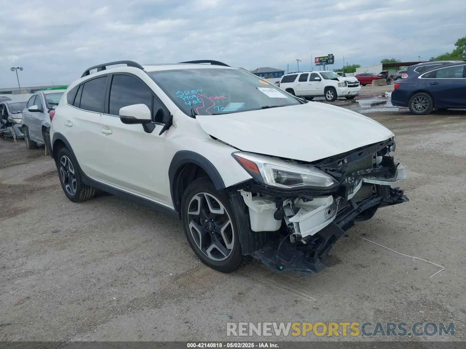 1 fotografías del automóvil dañado JF2GTANC5LH248587 SUBARU CROSSTREK 2020