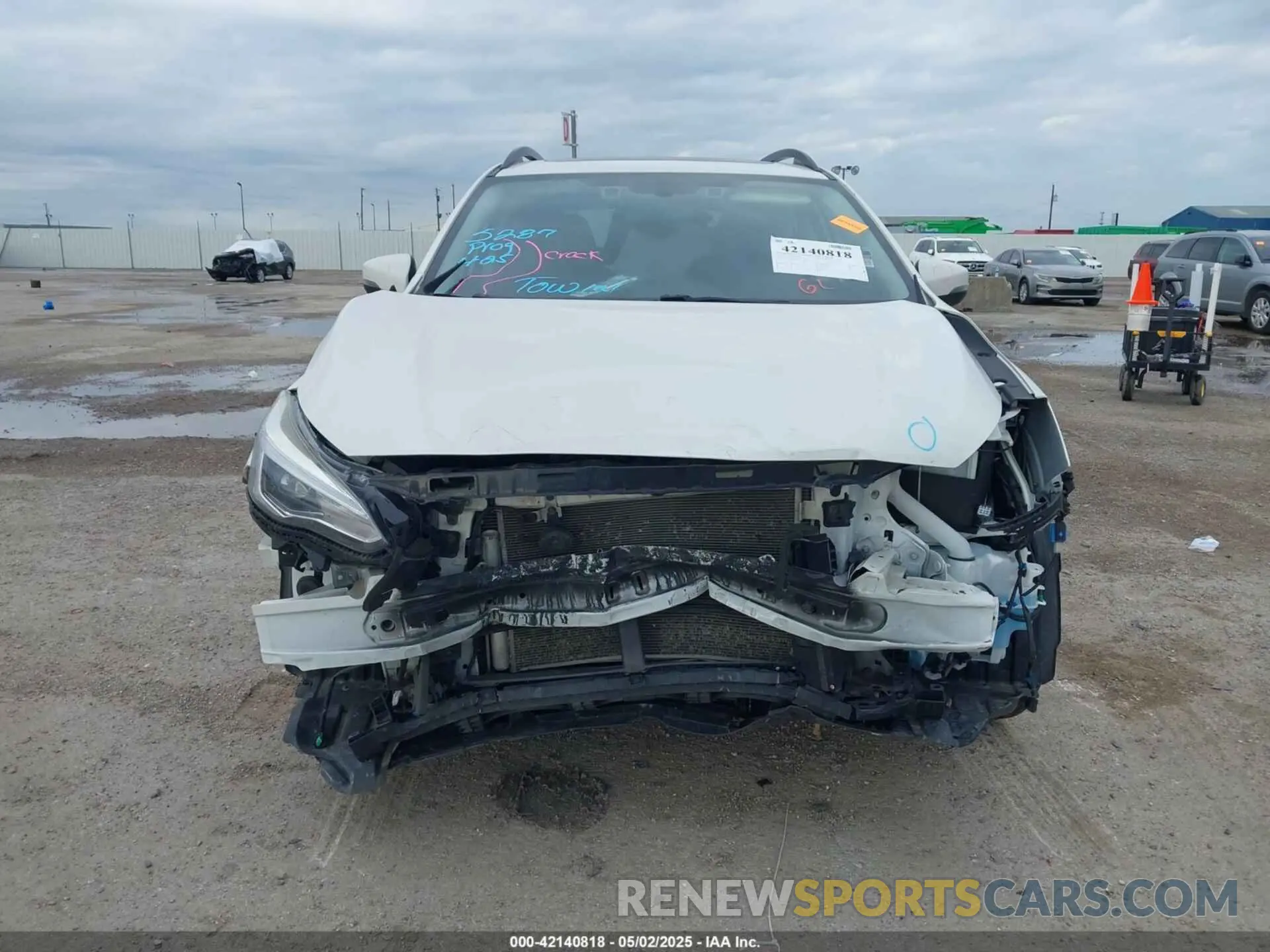 13 fotografías del automóvil dañado JF2GTANC5LH248587 SUBARU CROSSTREK 2020