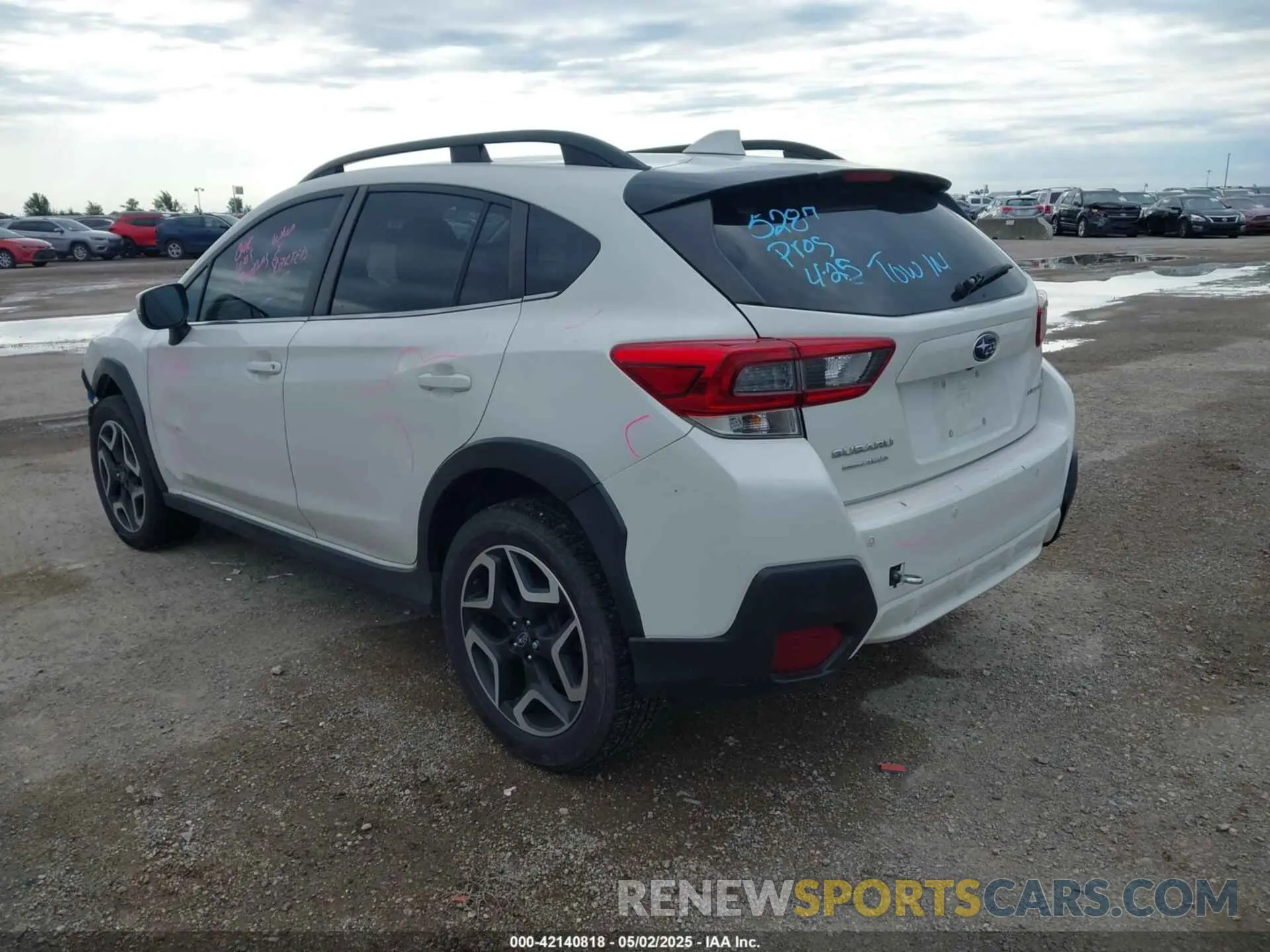 3 fotografías del automóvil dañado JF2GTANC5LH248587 SUBARU CROSSTREK 2020