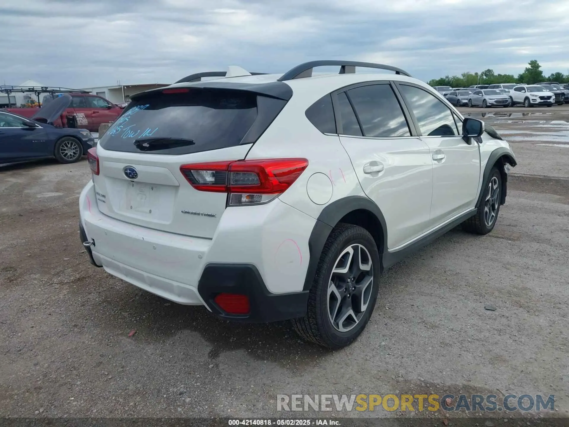 4 fotografías del automóvil dañado JF2GTANC5LH248587 SUBARU CROSSTREK 2020
