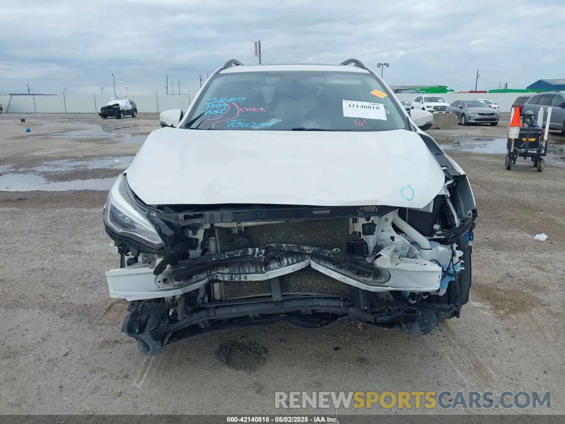 6 fotografías del automóvil dañado JF2GTANC5LH248587 SUBARU CROSSTREK 2020