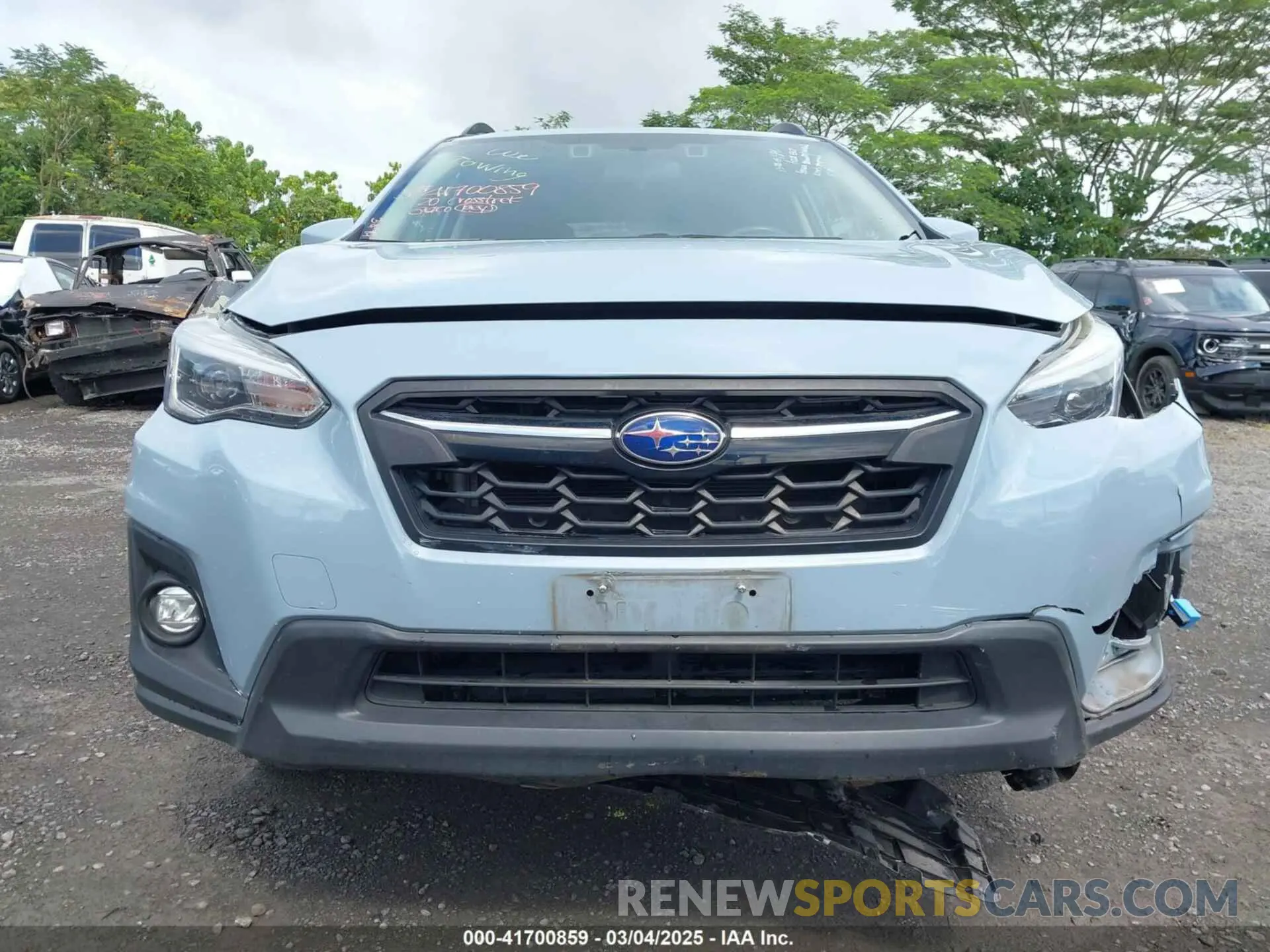 12 fotografías del automóvil dañado JF2GTANC9L8214572 SUBARU CROSSTREK 2020
