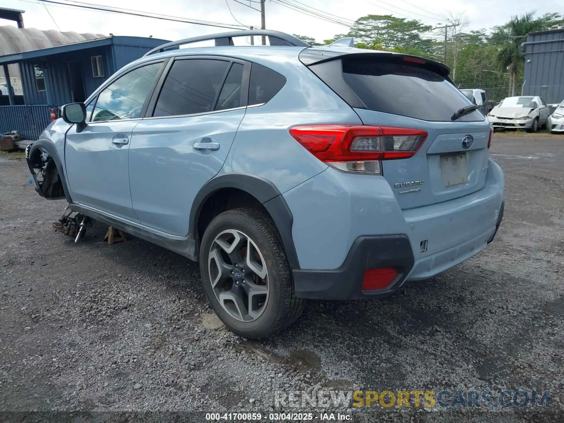 3 fotografías del automóvil dañado JF2GTANC9L8214572 SUBARU CROSSTREK 2020