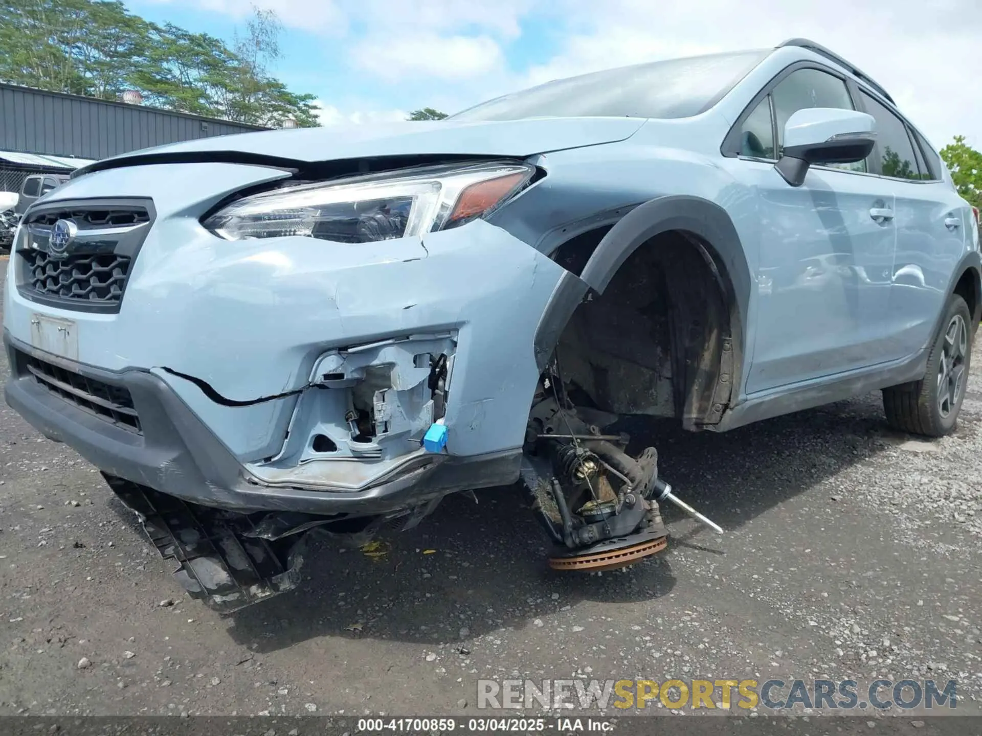 6 fotografías del automóvil dañado JF2GTANC9L8214572 SUBARU CROSSTREK 2020