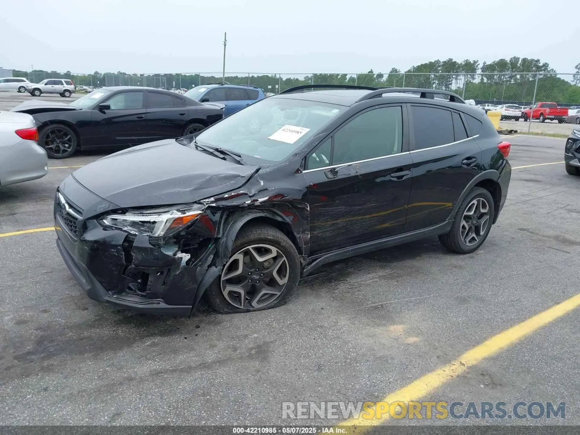 2 fotografías del automóvil dañado JF2GTANCXLH226407 SUBARU CROSSTREK 2020