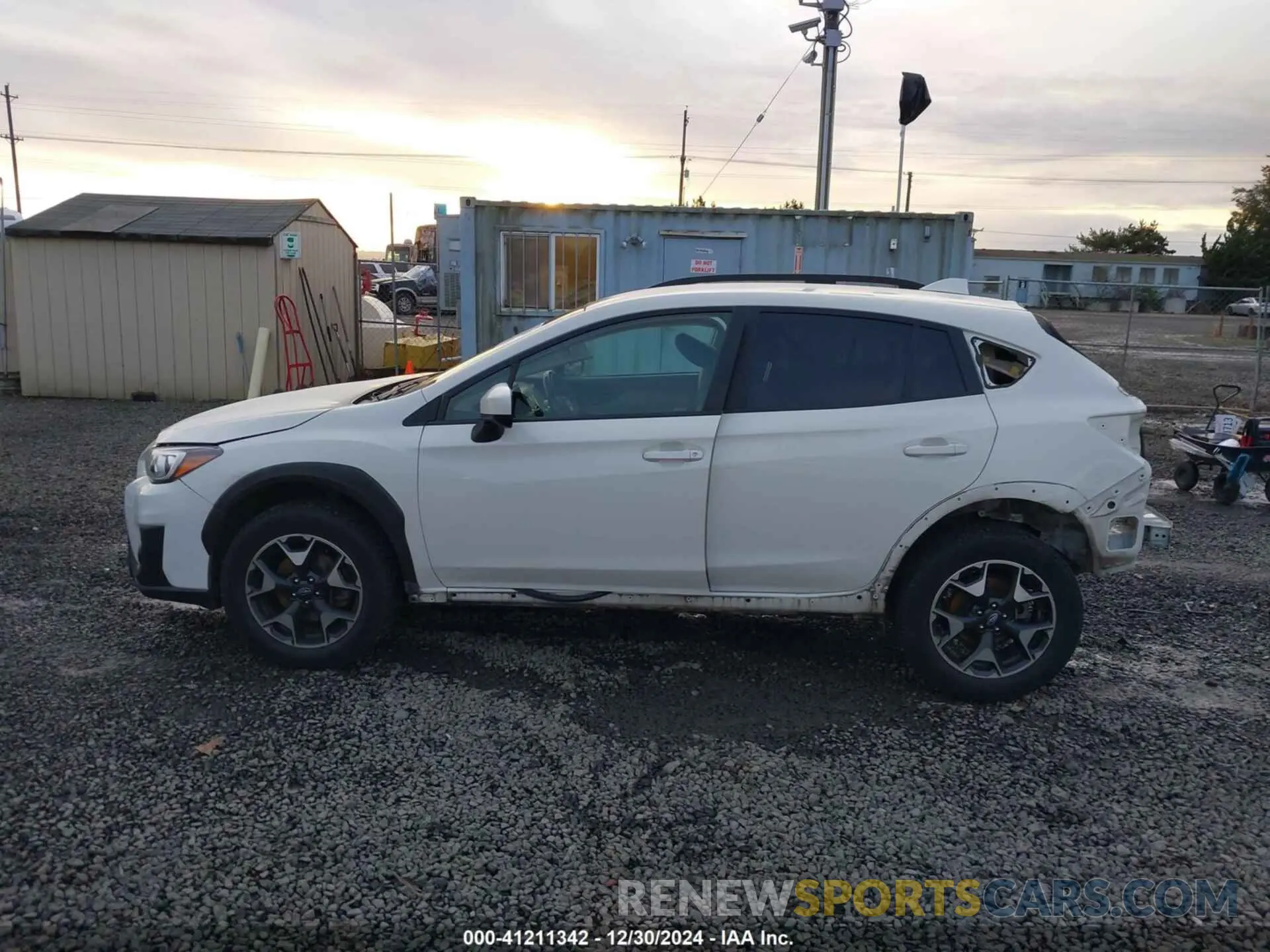 15 fotografías del automóvil dañado JF2GTAPC1L8243478 SUBARU CROSSTREK 2020