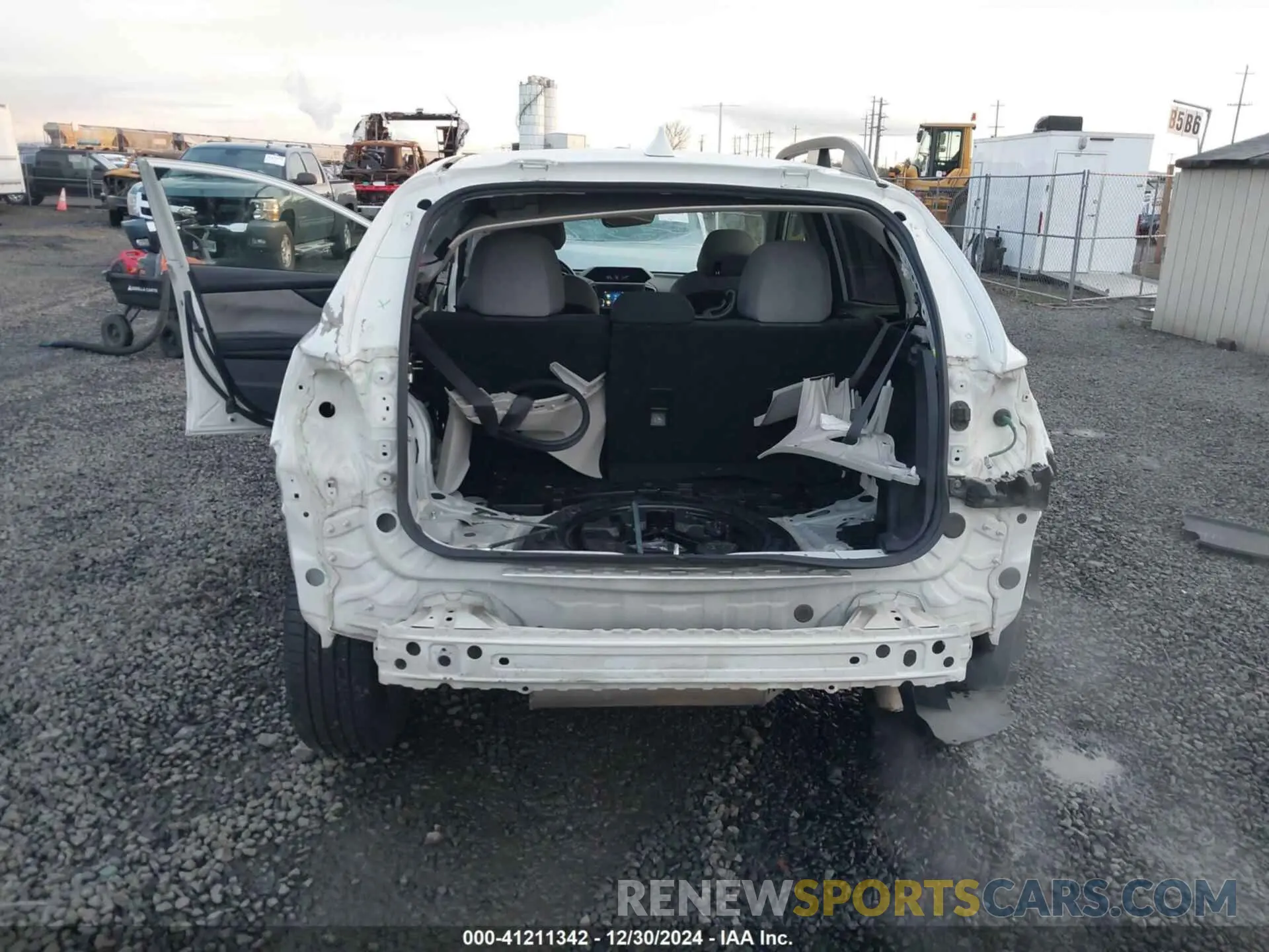 6 fotografías del automóvil dañado JF2GTAPC1L8243478 SUBARU CROSSTREK 2020