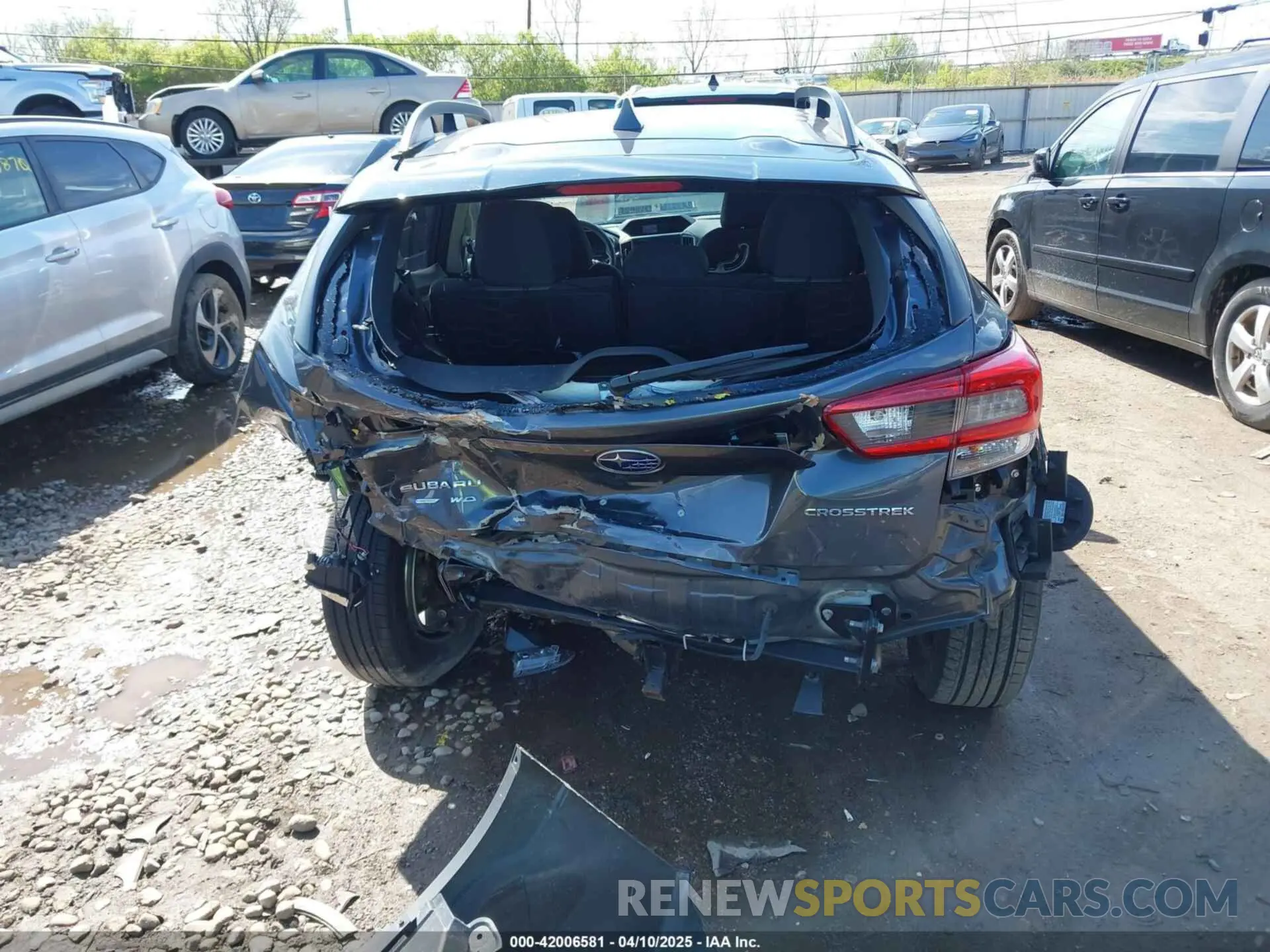 17 fotografías del automóvil dañado JF2GTAPC2L8245241 SUBARU CROSSTREK 2020