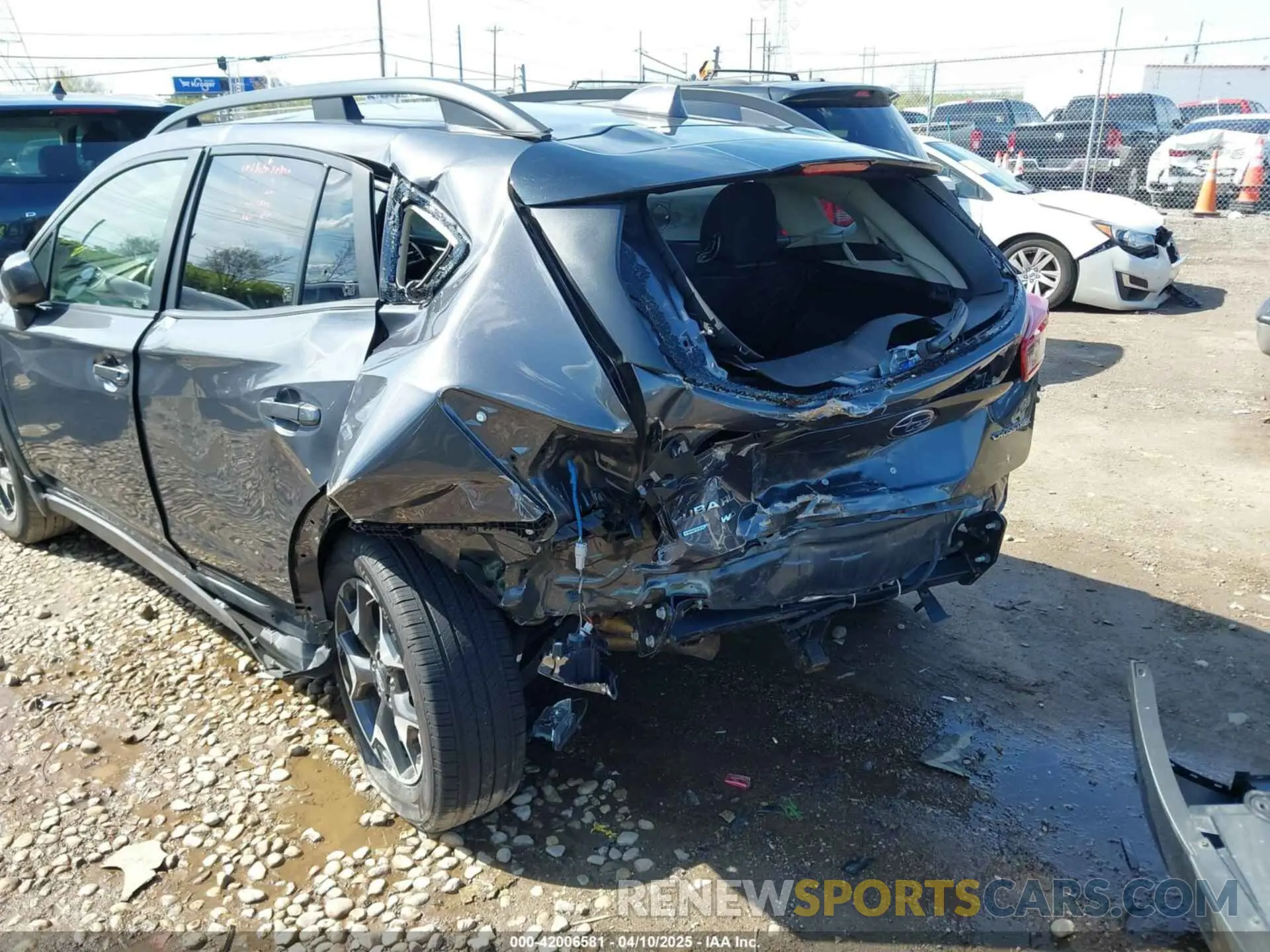 6 fotografías del automóvil dañado JF2GTAPC2L8245241 SUBARU CROSSTREK 2020