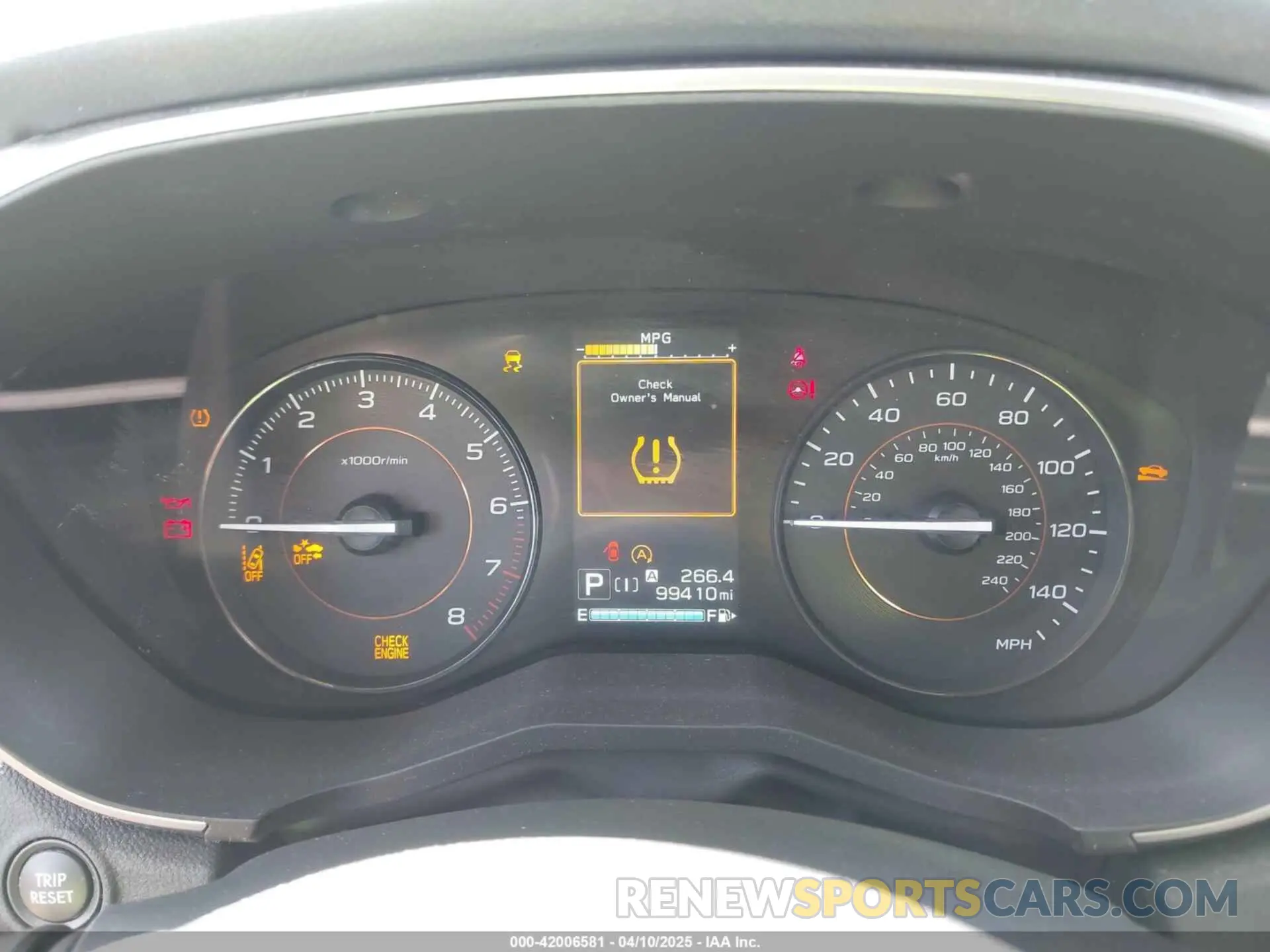 7 fotografías del automóvil dañado JF2GTAPC2L8245241 SUBARU CROSSTREK 2020