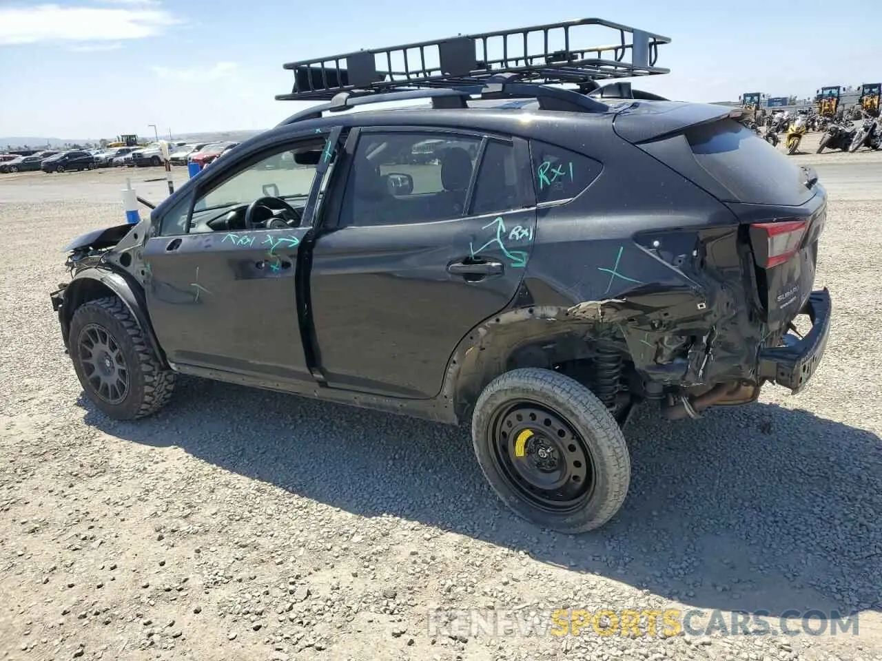 2 fotografías del automóvil dañado JF2GTAPC7L8226670 SUBARU CROSSTREK 2020