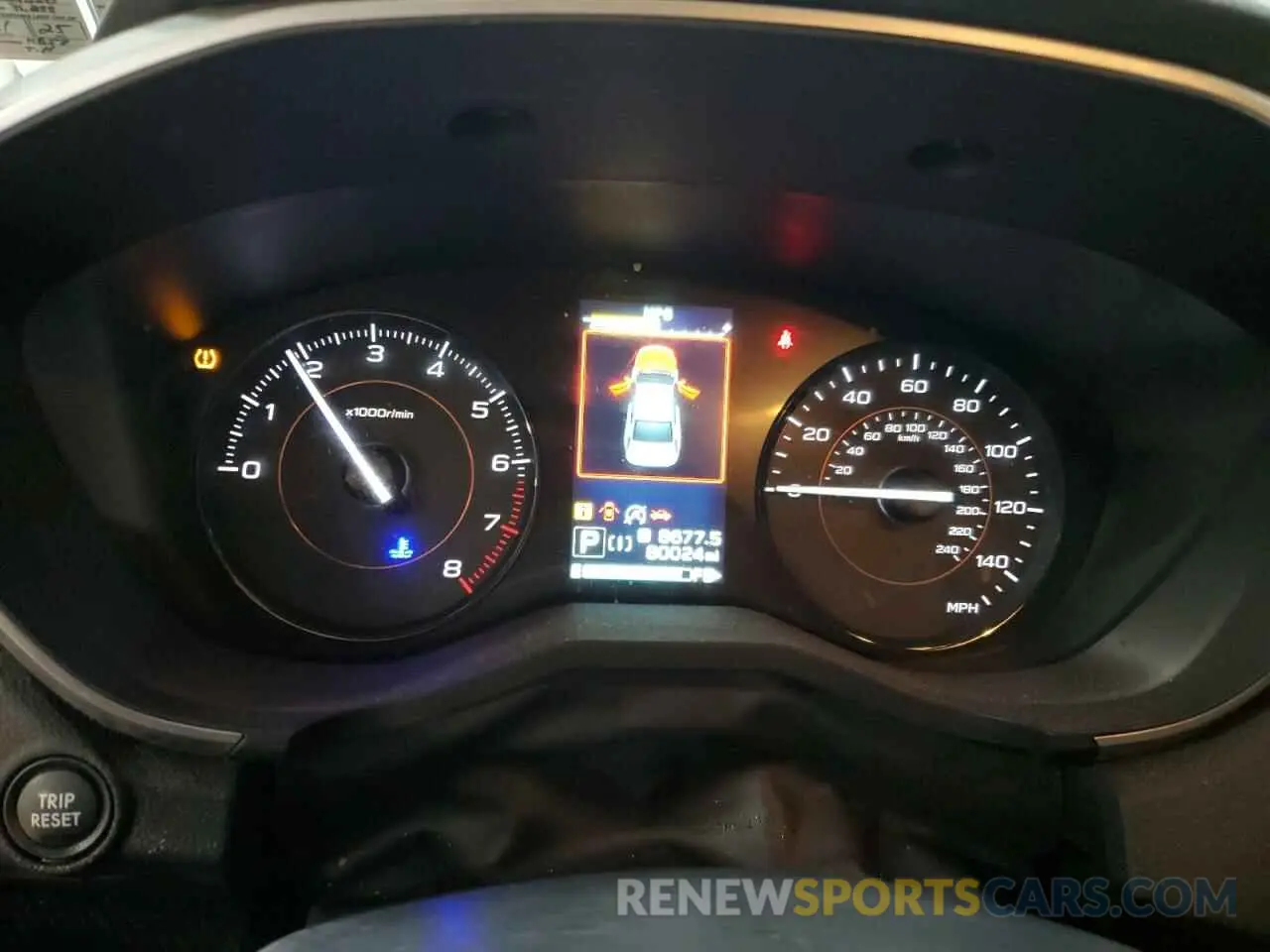 9 fotografías del automóvil dañado JF2GTAPC7L8234350 SUBARU CROSSTREK 2020
