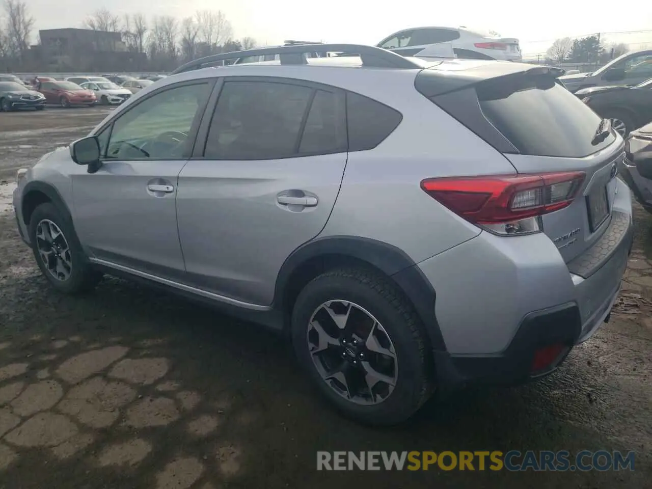 2 fotografías del automóvil dañado JF2GTAPC8L8202006 SUBARU CROSSTREK 2020