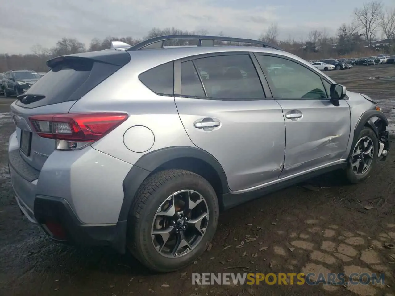 3 fotografías del automóvil dañado JF2GTAPC8L8202006 SUBARU CROSSTREK 2020