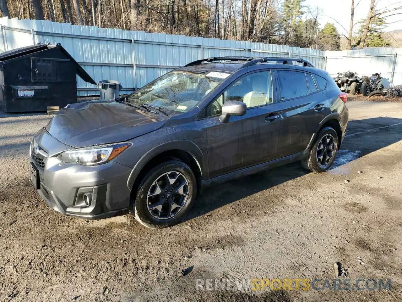 1 fotografías del automóvil dañado JF2GTAPC8L8244059 SUBARU CROSSTREK 2020