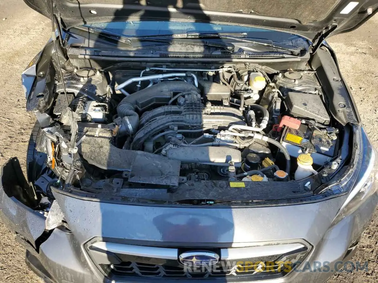 12 fotografías del automóvil dañado JF2GTAPC8L8244059 SUBARU CROSSTREK 2020