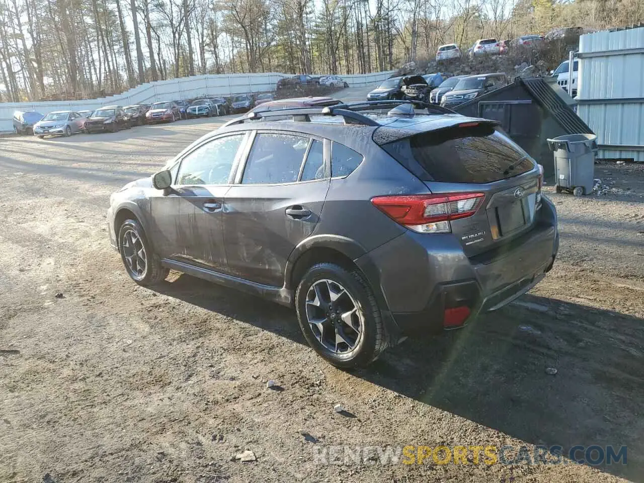 2 fotografías del automóvil dañado JF2GTAPC8L8244059 SUBARU CROSSTREK 2020