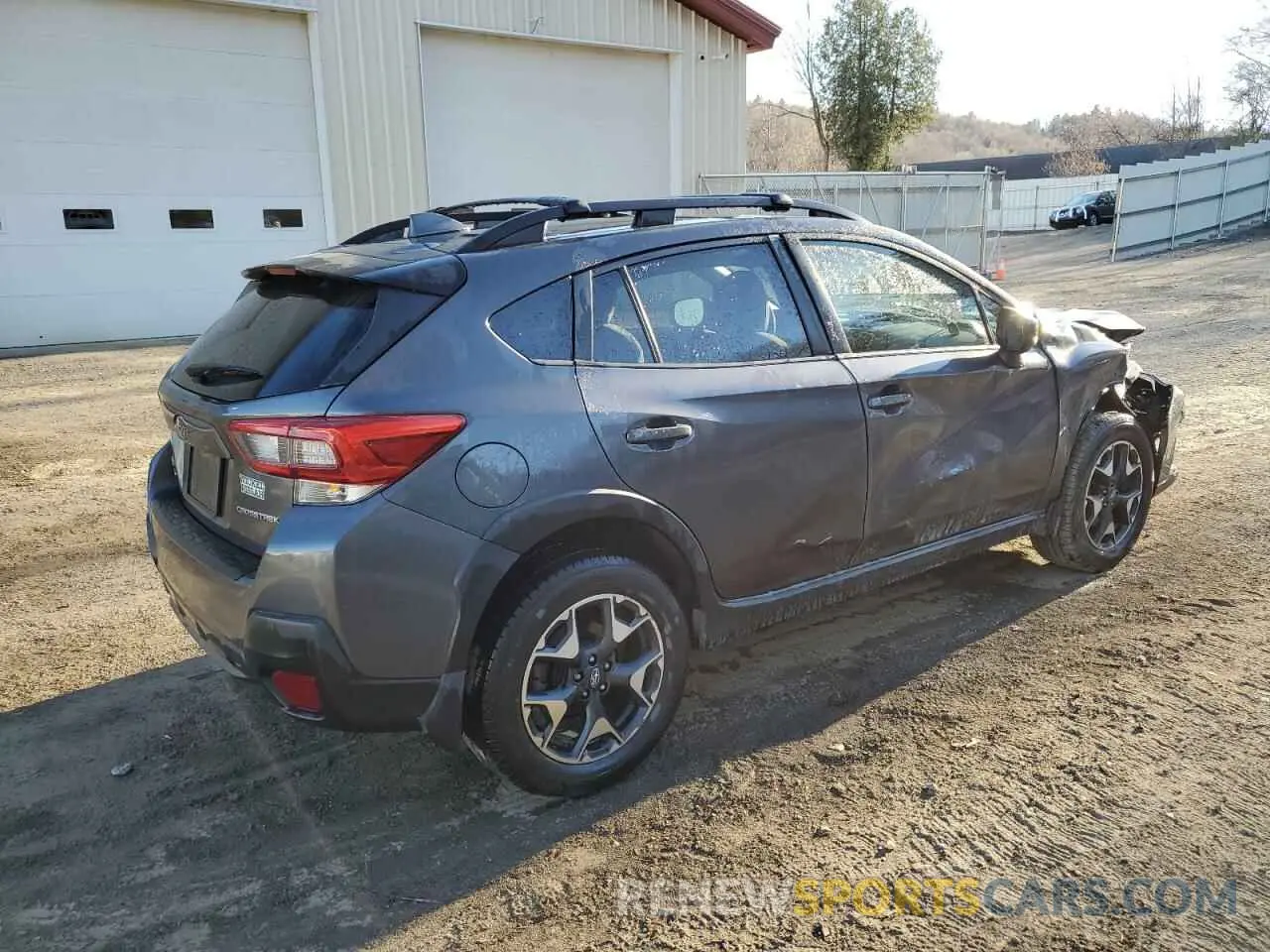 3 fotografías del automóvil dañado JF2GTAPC8L8244059 SUBARU CROSSTREK 2020