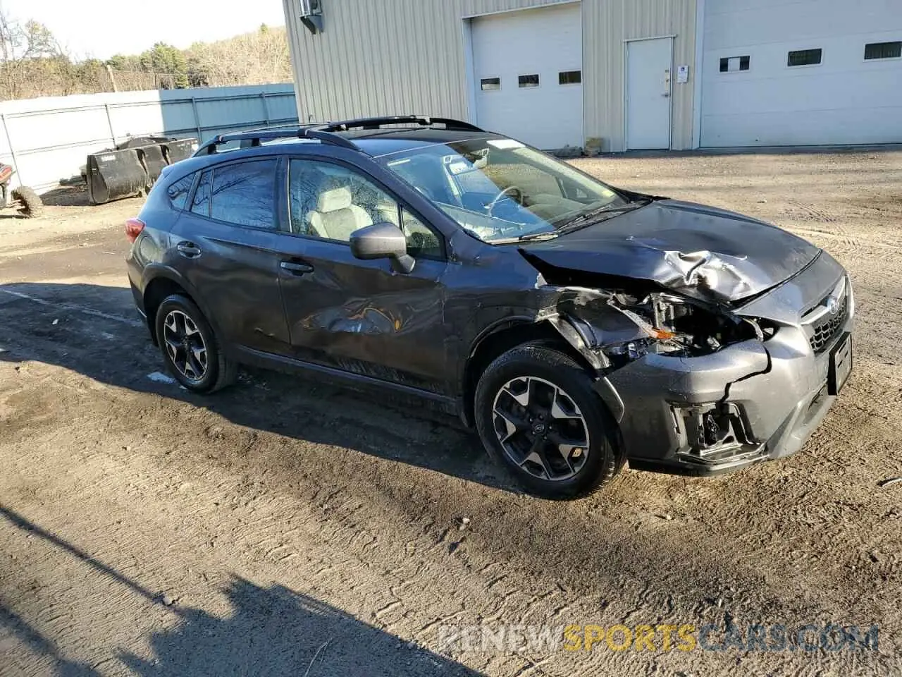 4 fotografías del automóvil dañado JF2GTAPC8L8244059 SUBARU CROSSTREK 2020