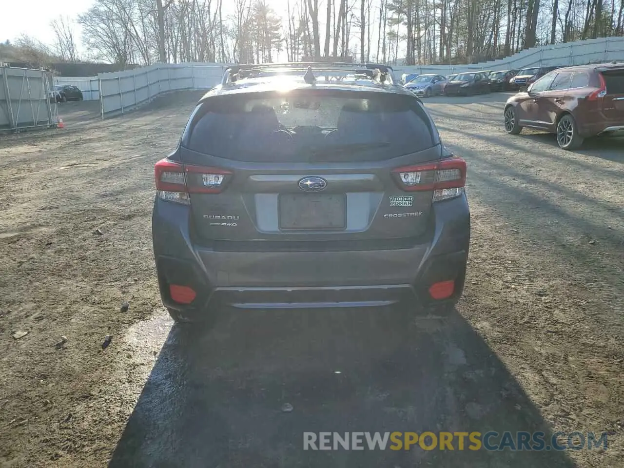 6 fotografías del automóvil dañado JF2GTAPC8L8244059 SUBARU CROSSTREK 2020