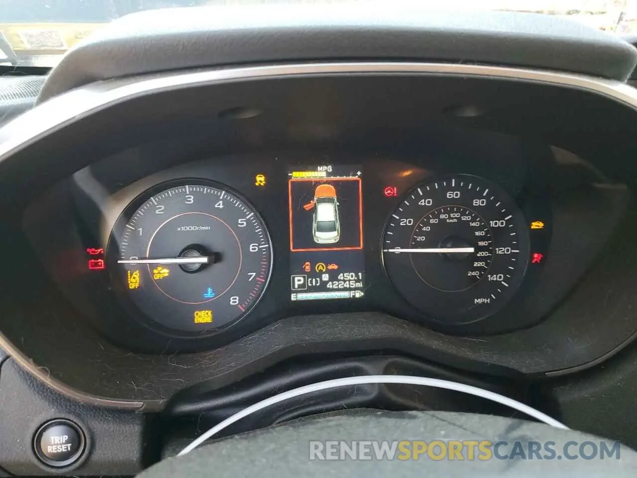 9 fotografías del automóvil dañado JF2GTAPC8L8244059 SUBARU CROSSTREK 2020