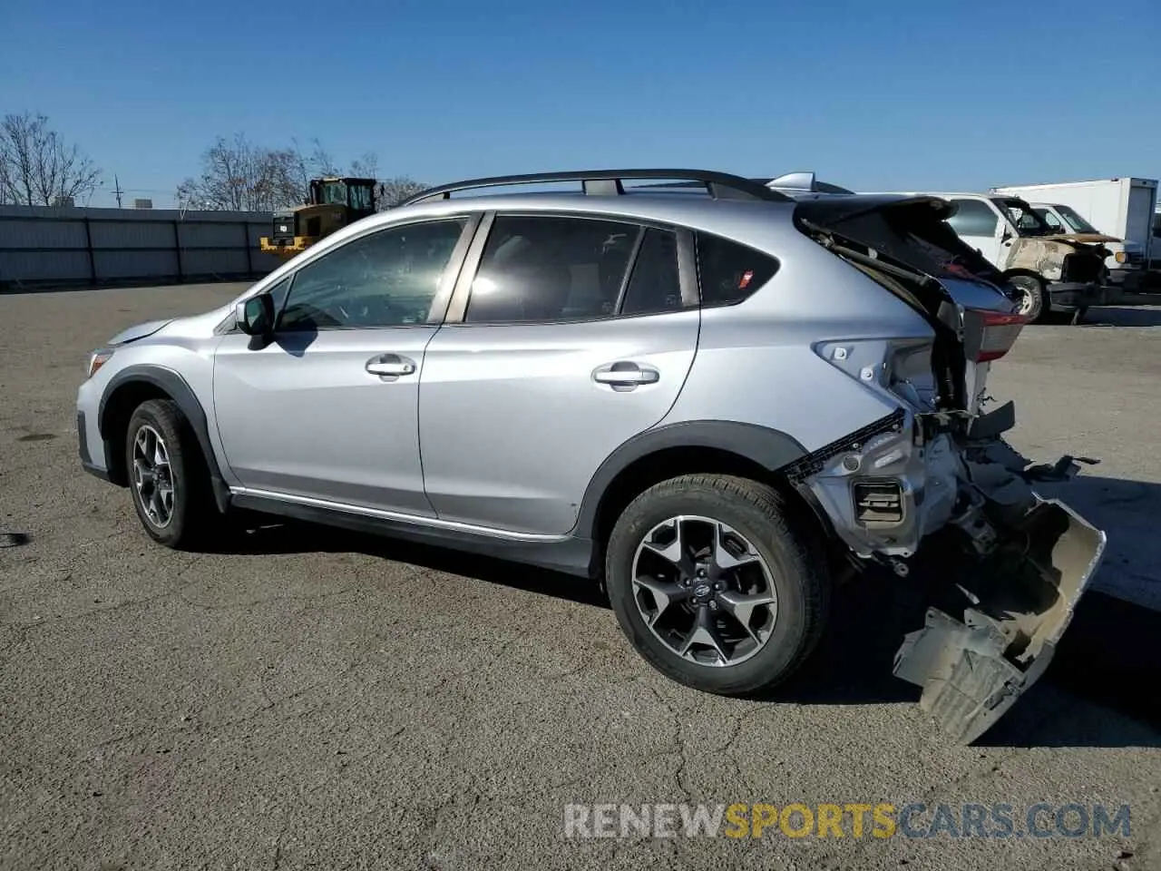 2 fotografías del automóvil dañado JF2GTAPCXL8209734 SUBARU CROSSTREK 2020