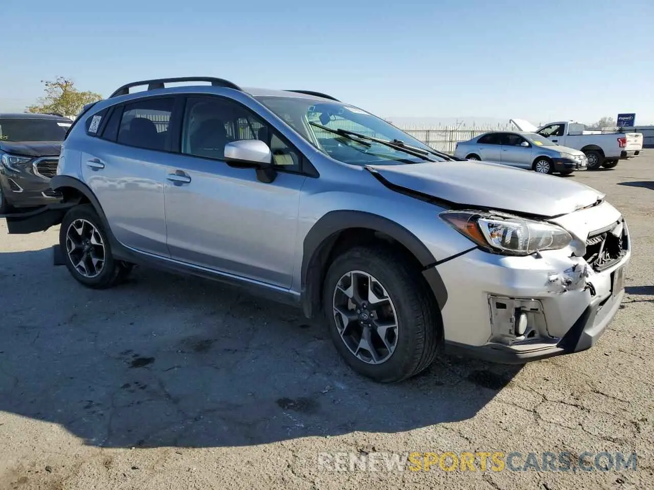 4 fotografías del automóvil dañado JF2GTAPCXL8209734 SUBARU CROSSTREK 2020