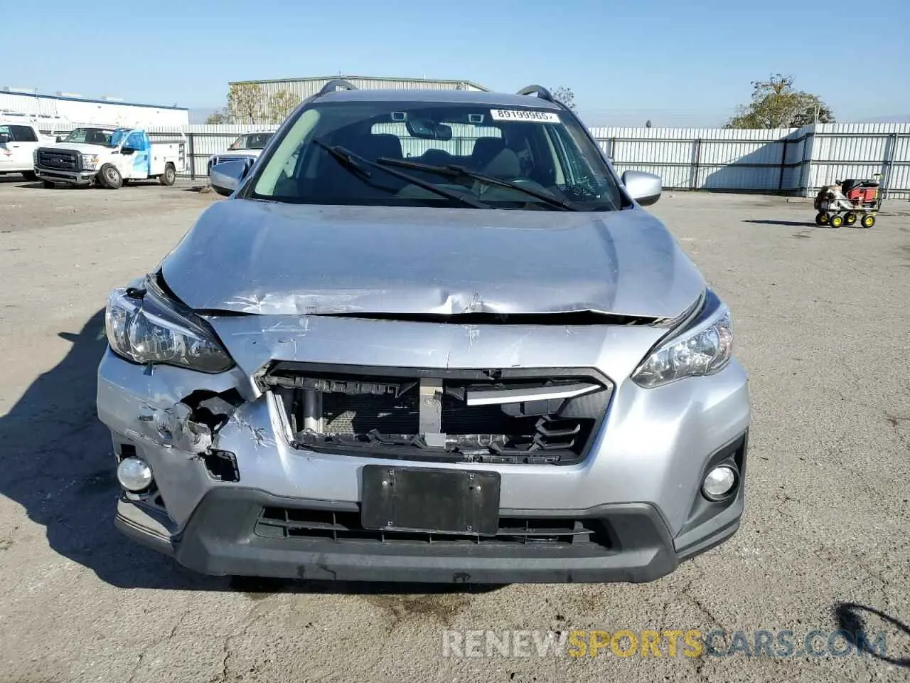 5 fotografías del automóvil dañado JF2GTAPCXL8209734 SUBARU CROSSTREK 2020