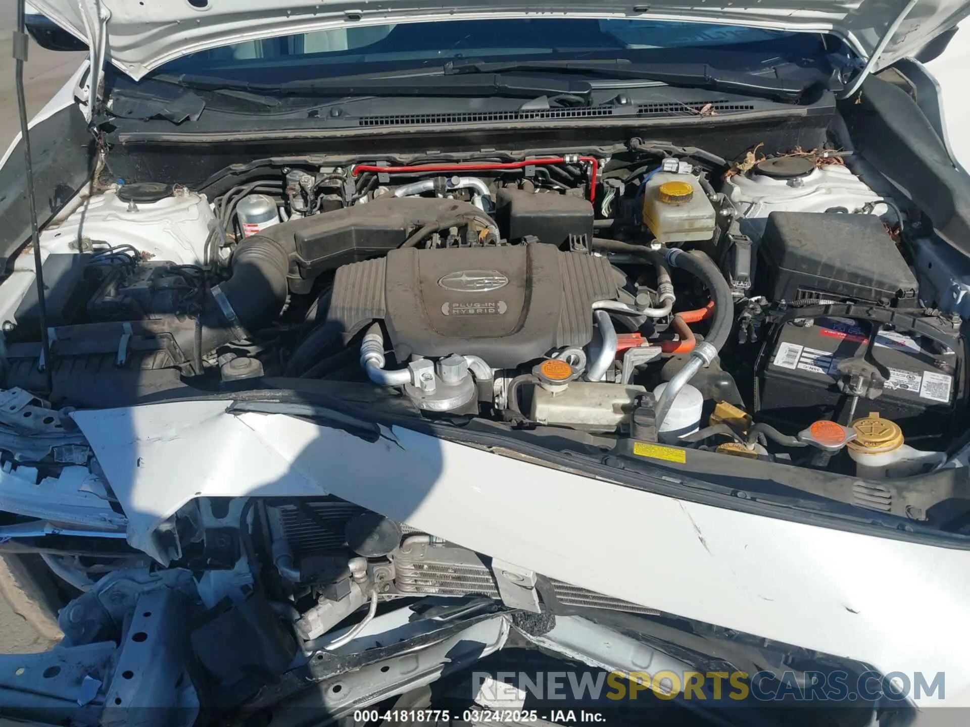 10 fotografías del automóvil dañado JF2GTDEC1LH217905 SUBARU CROSSTREK 2020