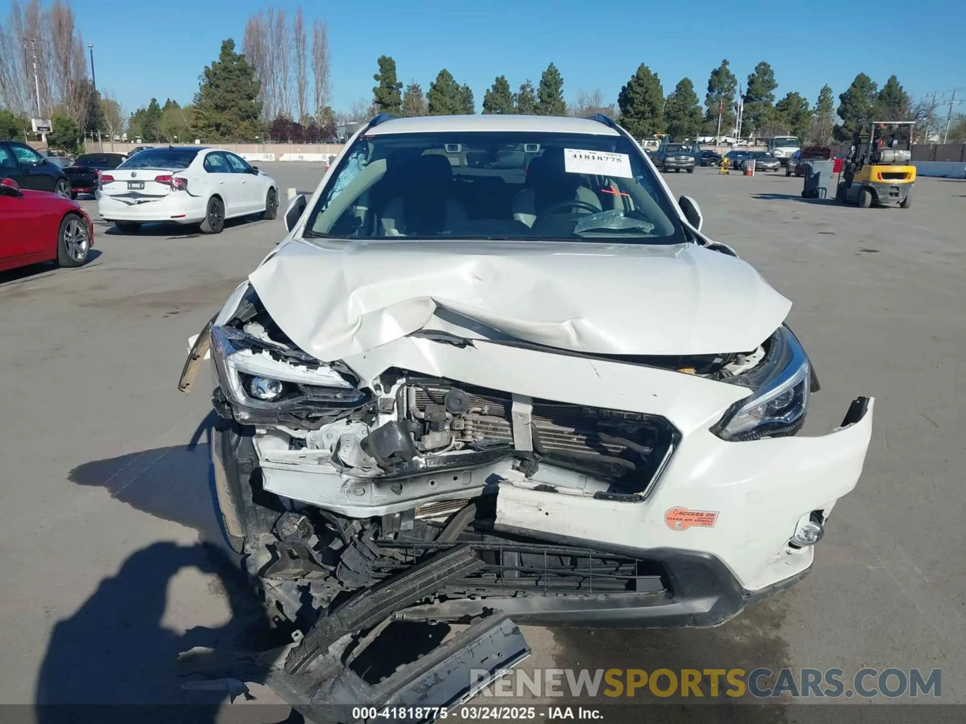 12 fotografías del automóvil dañado JF2GTDEC1LH217905 SUBARU CROSSTREK 2020