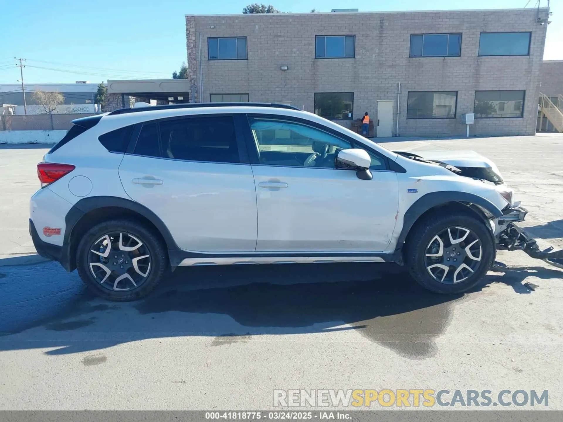 13 fotografías del automóvil dañado JF2GTDEC1LH217905 SUBARU CROSSTREK 2020