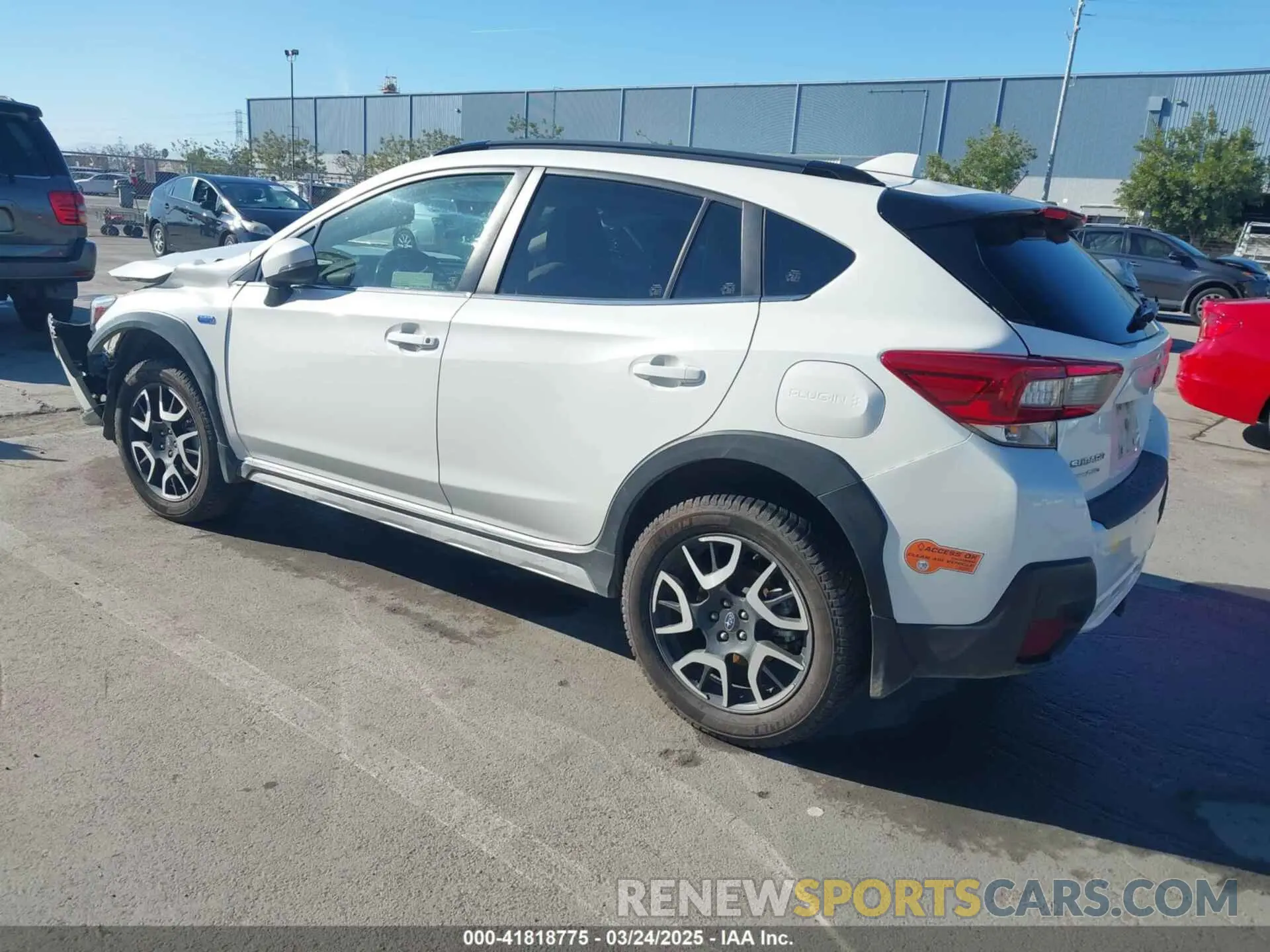 3 fotografías del automóvil dañado JF2GTDEC1LH217905 SUBARU CROSSTREK 2020