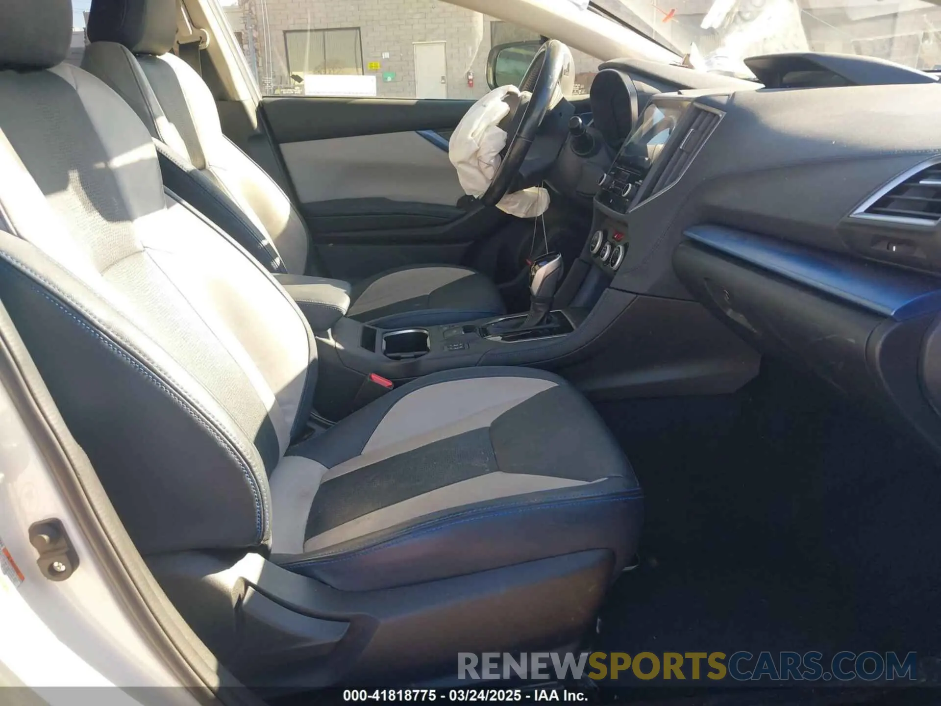 5 fotografías del automóvil dañado JF2GTDEC1LH217905 SUBARU CROSSTREK 2020