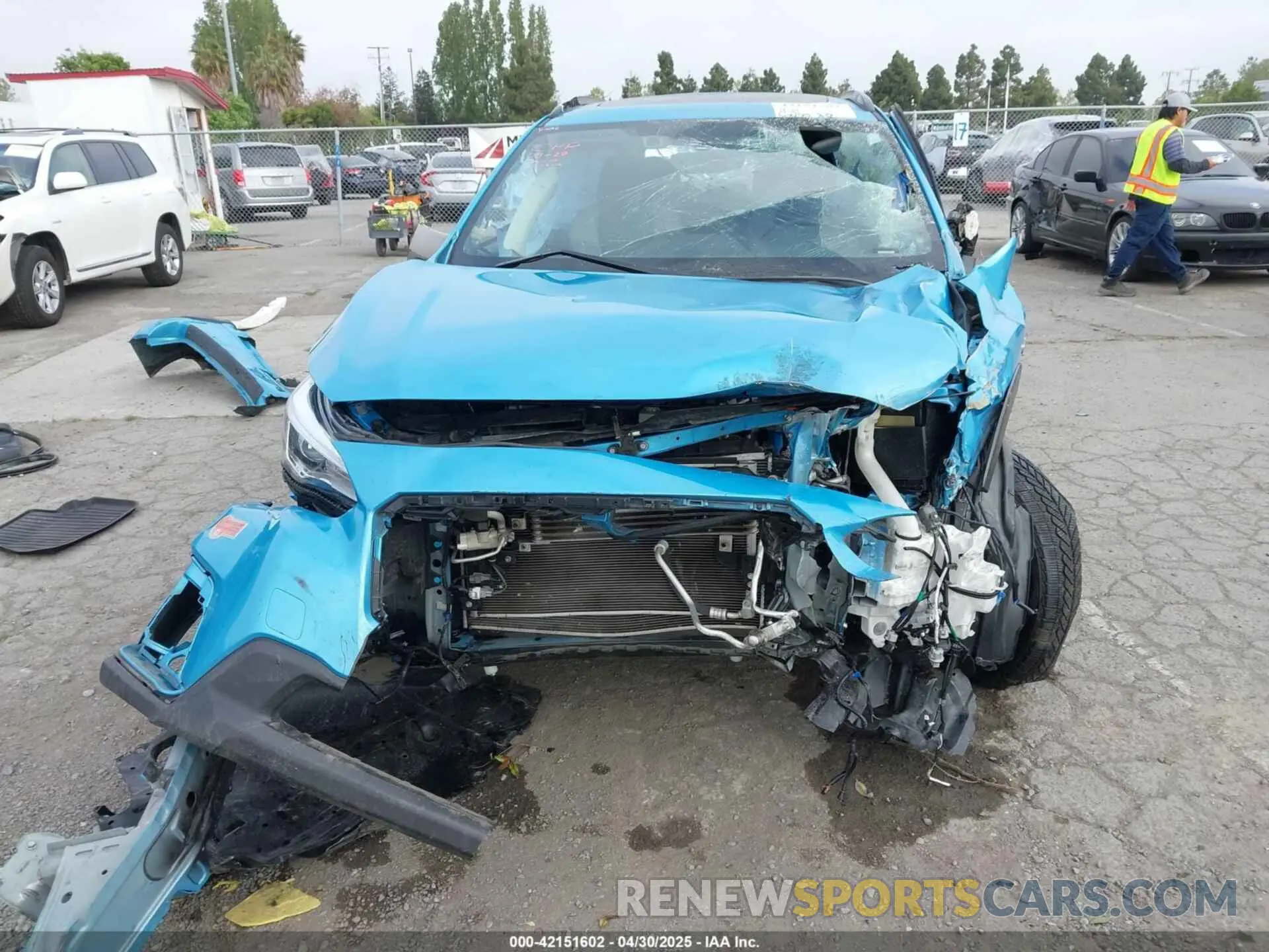 12 fotografías del automóvil dañado JF2GTDNC7LH282371 SUBARU CROSSTREK 2020