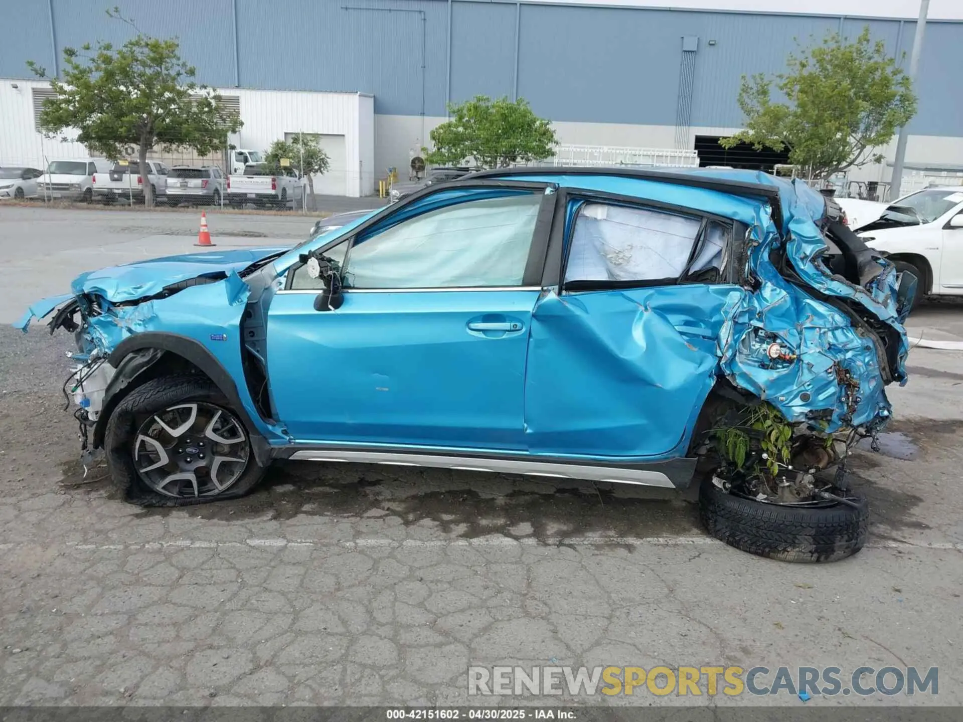 14 fotografías del automóvil dañado JF2GTDNC7LH282371 SUBARU CROSSTREK 2020