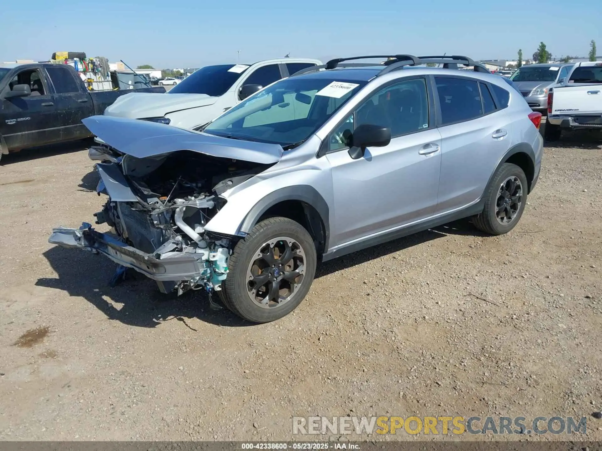 2 fotografías del automóvil dañado JF2GTAAC1M9308561 SUBARU CROSSTREK 2021