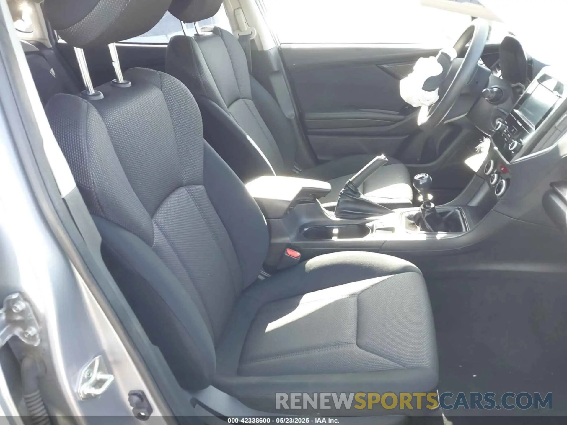 5 fotografías del automóvil dañado JF2GTAAC1M9308561 SUBARU CROSSTREK 2021