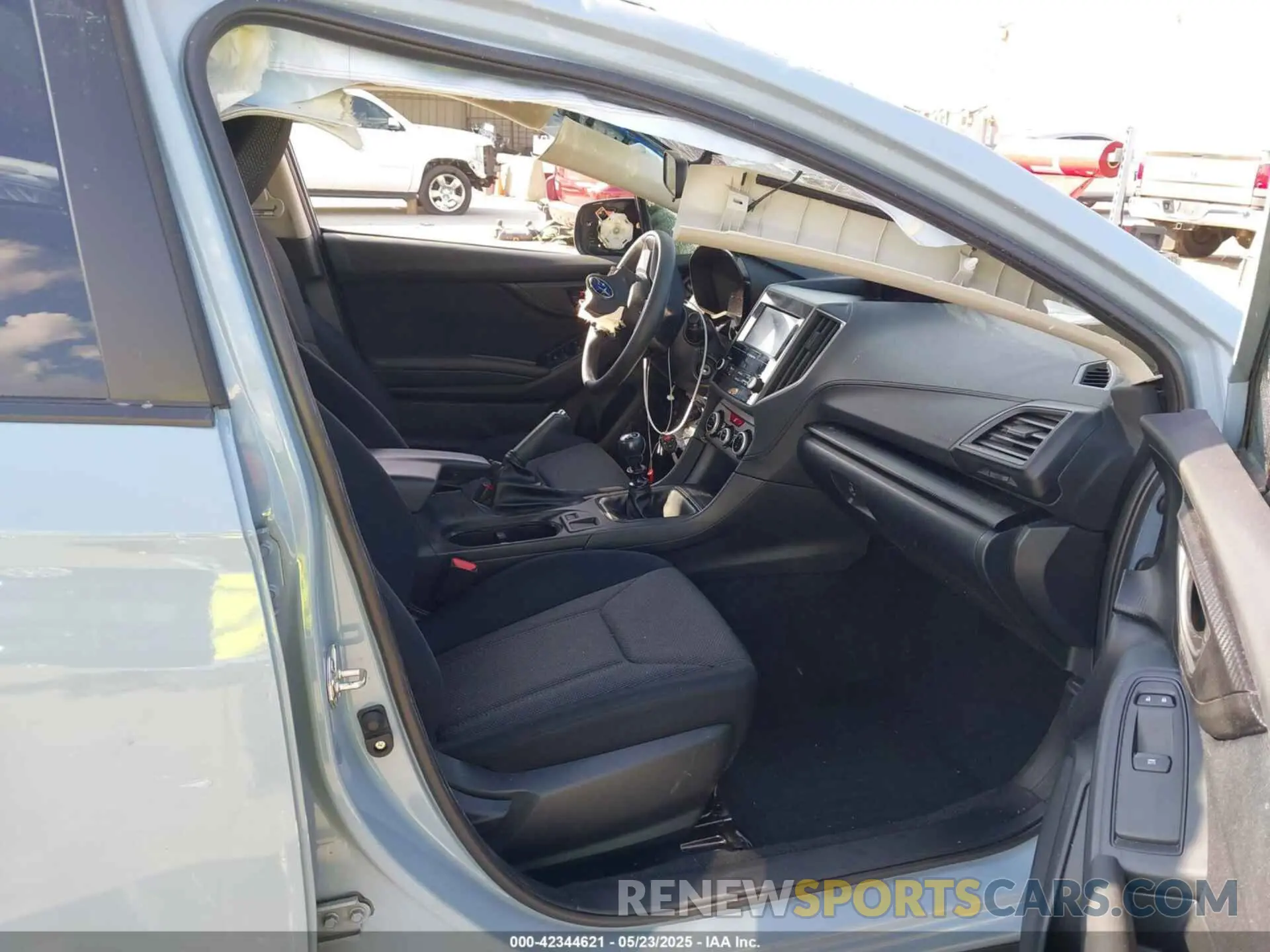 5 fotografías del automóvil dañado JF2GTAAC3M9684887 SUBARU CROSSTREK 2021