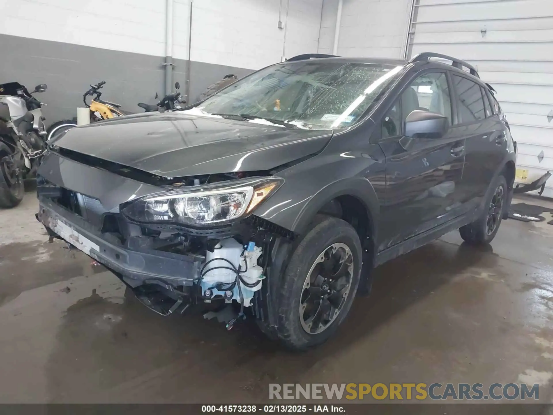2 fotografías del automóvil dañado JF2GTAAC4M9266905 SUBARU CROSSTREK 2021
