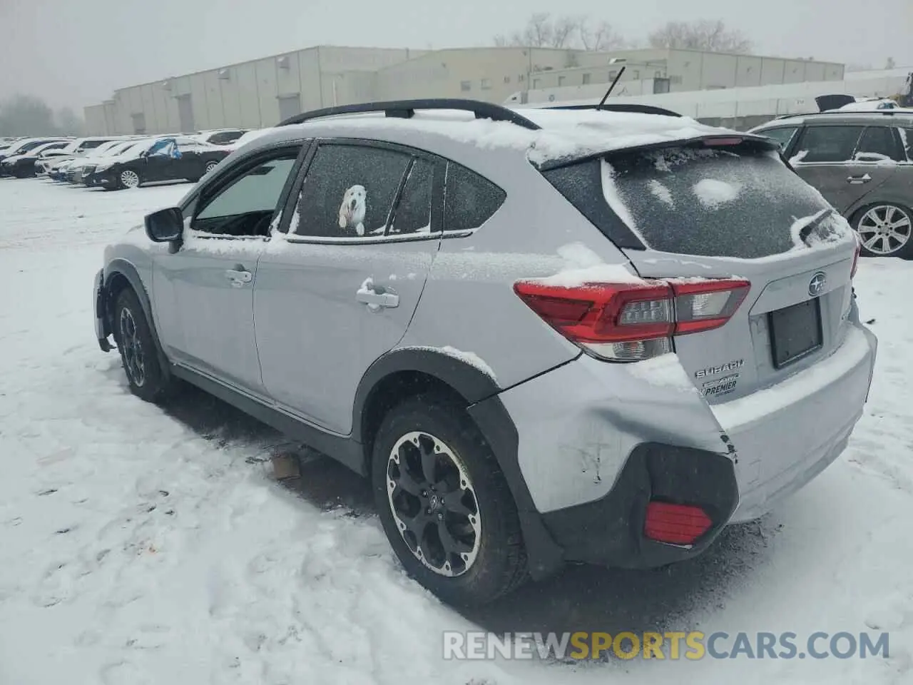 2 fotografías del automóvil dañado JF2GTAAC9M9310607 SUBARU CROSSTREK 2021