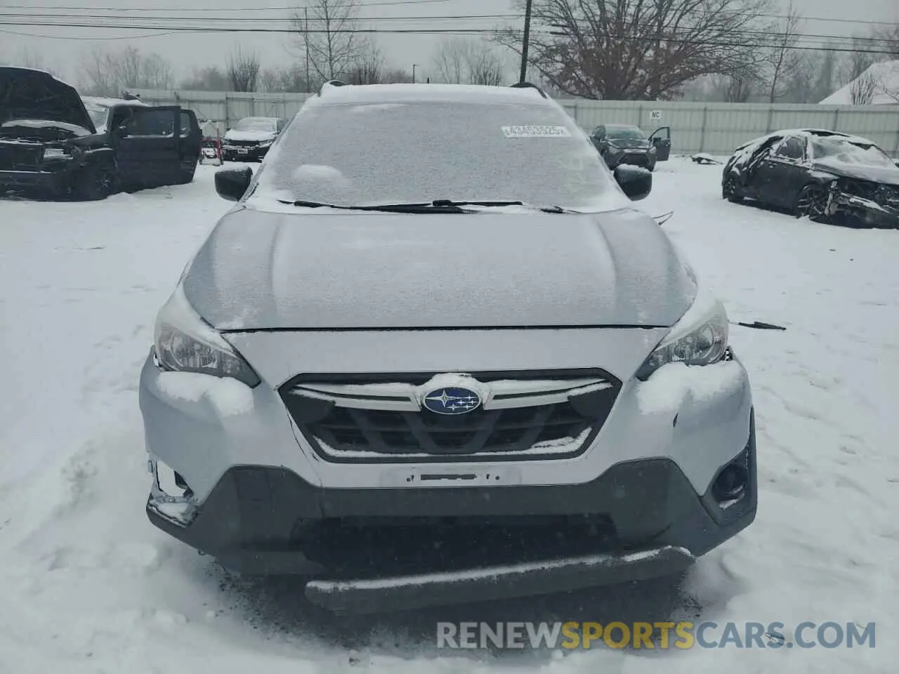 5 fotografías del automóvil dañado JF2GTAAC9M9310607 SUBARU CROSSTREK 2021