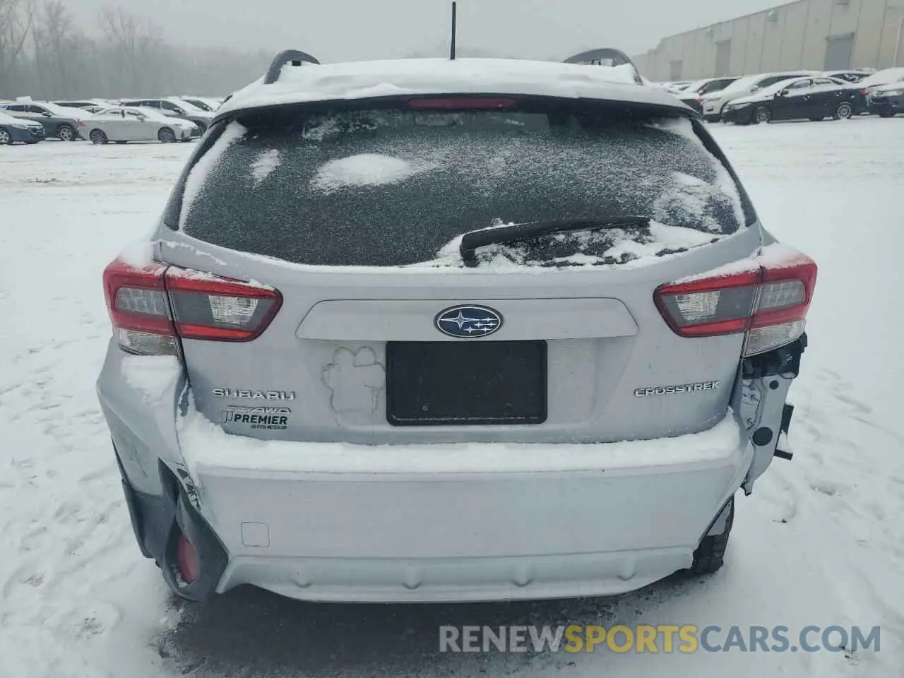 6 fotografías del automóvil dañado JF2GTAAC9M9310607 SUBARU CROSSTREK 2021