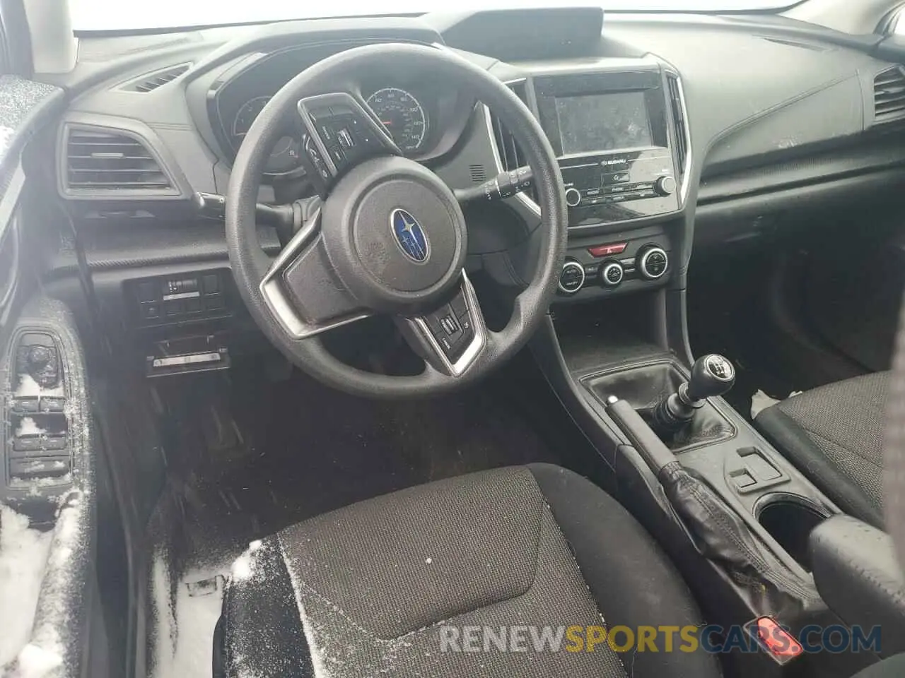 8 fotografías del automóvil dañado JF2GTAAC9M9310607 SUBARU CROSSTREK 2021