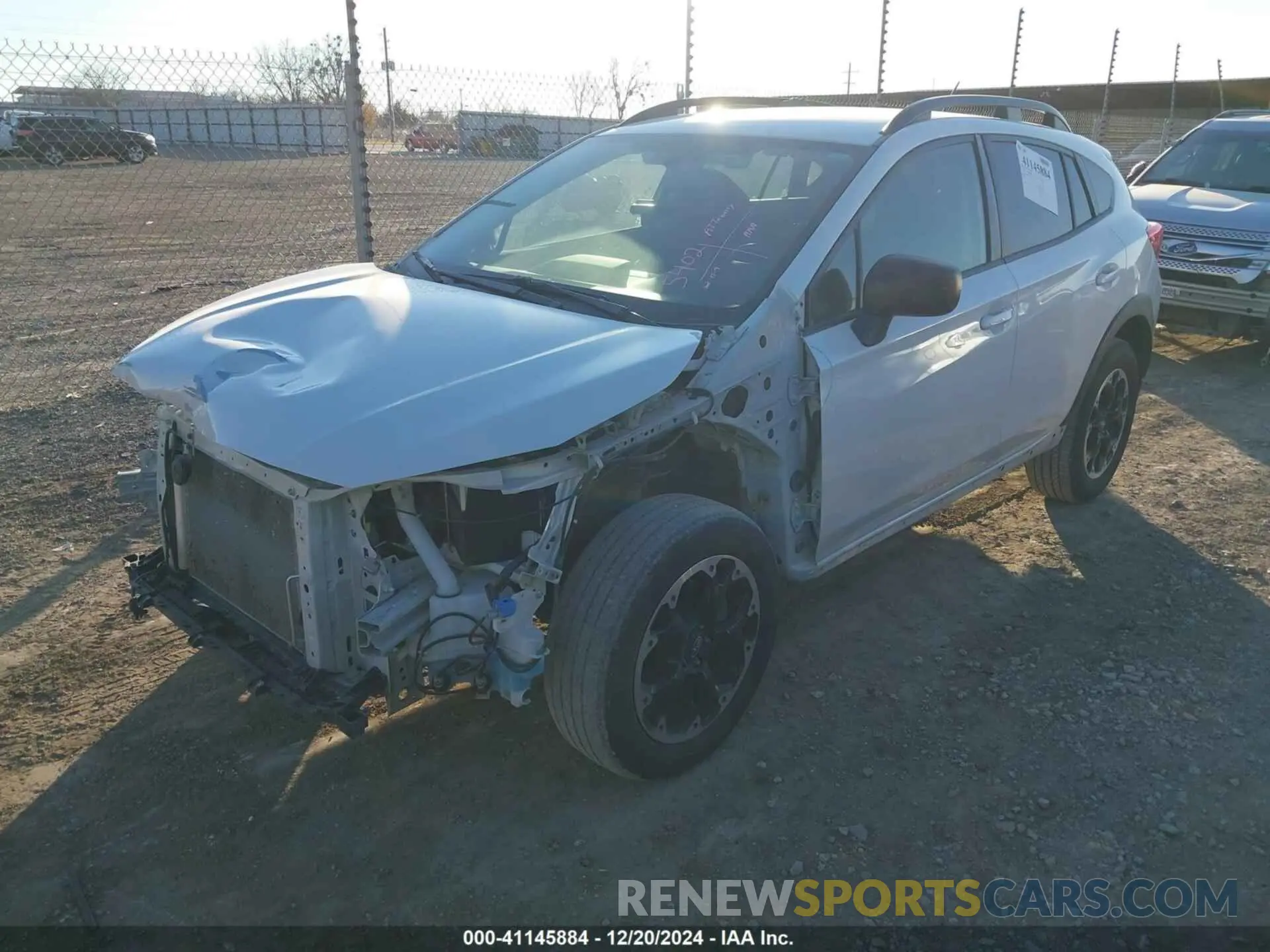2 fotografías del automóvil dañado JF2GTABC4M8296880 SUBARU CROSSTREK 2021