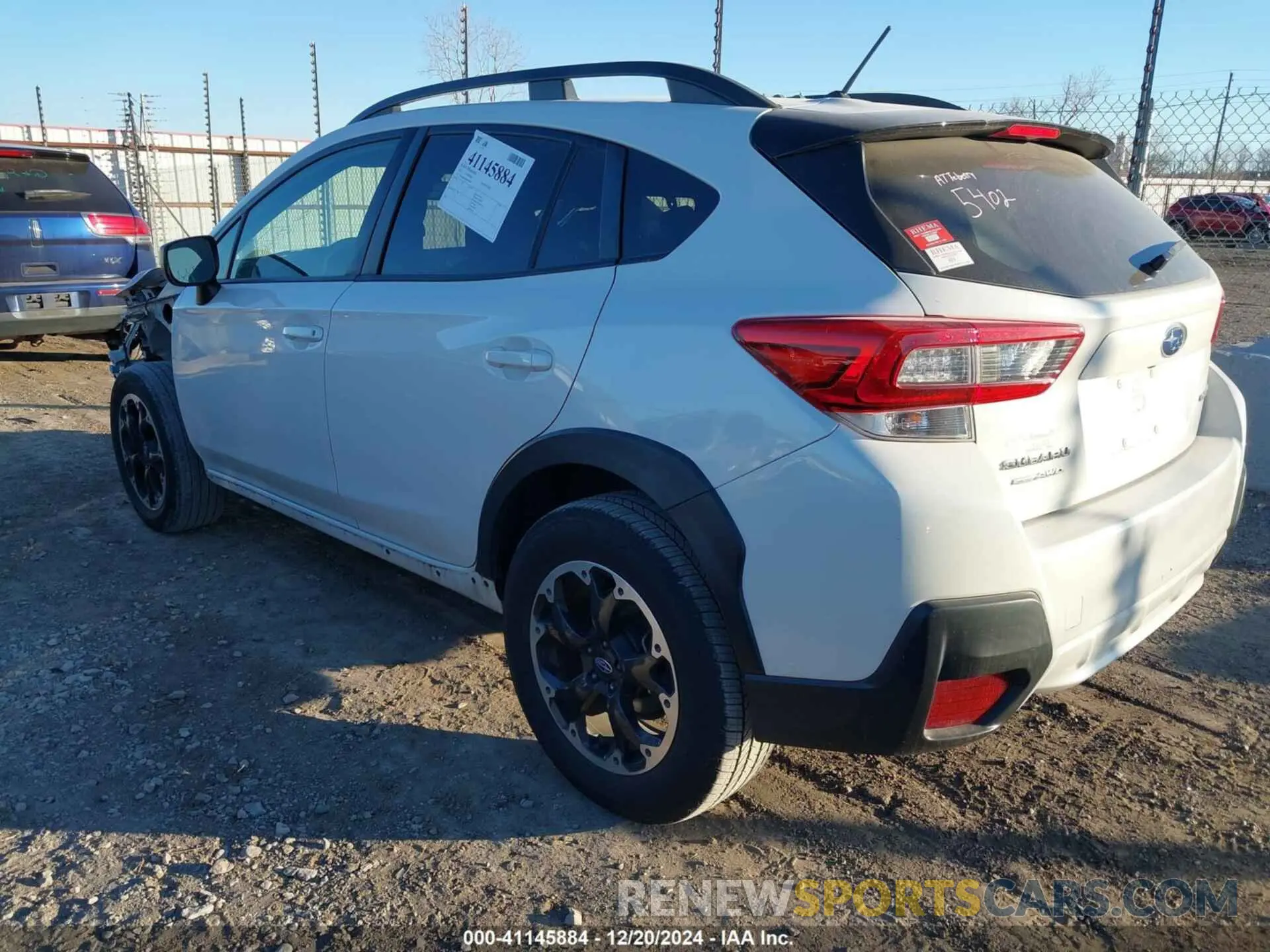 3 fotografías del automóvil dañado JF2GTABC4M8296880 SUBARU CROSSTREK 2021